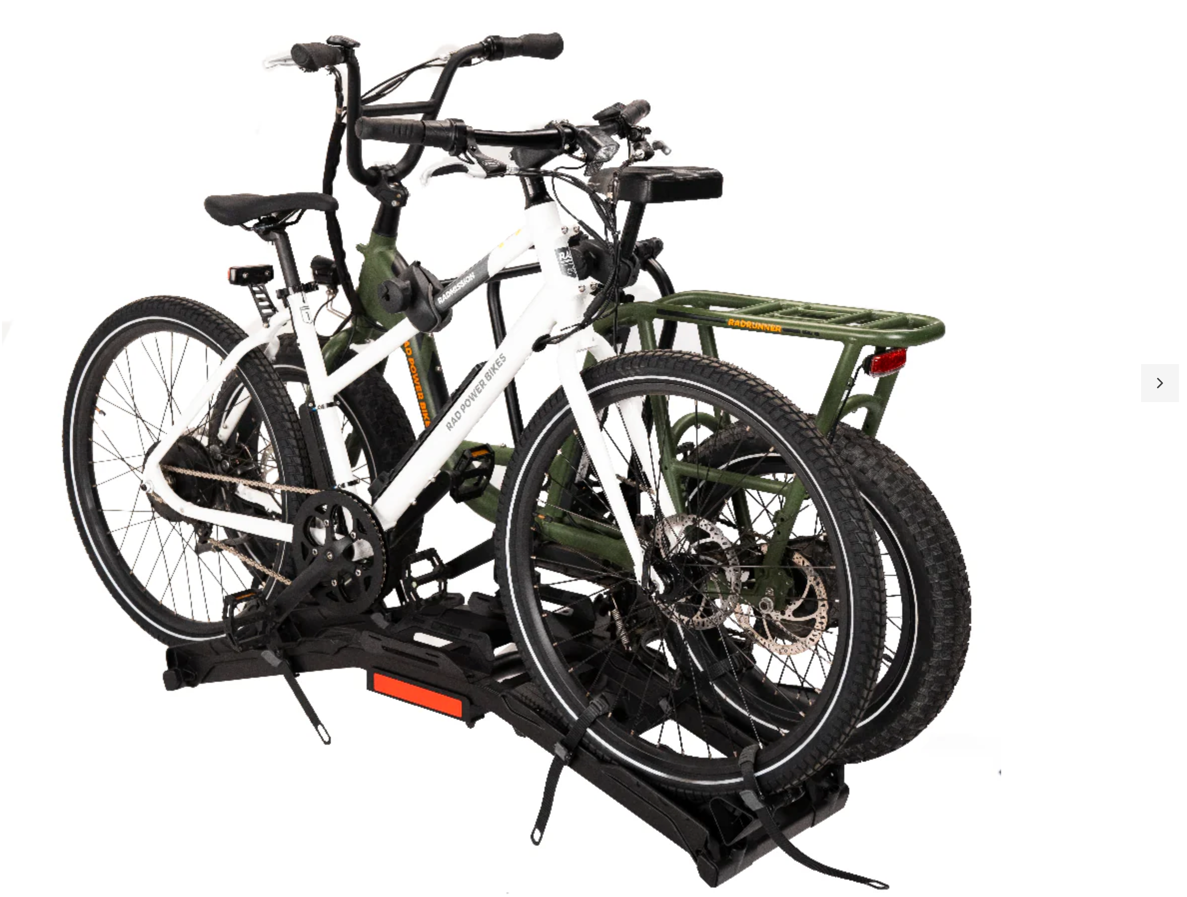 hollywood bikes electric bicycle shop Racks HR4500 Destination E Bike Rack For 2in Hollywood eBike Rack-RV Rider eBike