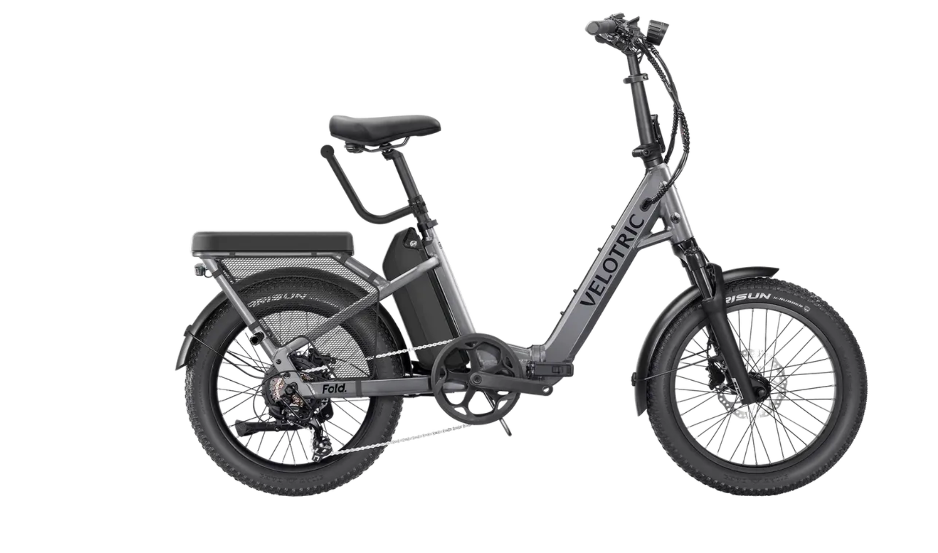 folding electric bicycle for men Velotric Fold 1 PLUS Step Thru Electric Fat Tire Bike – Bikecraze