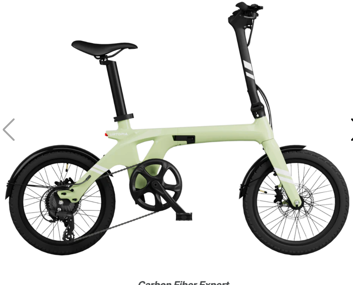 Urtopia Carbon Fold 1 Torque Electric Bike