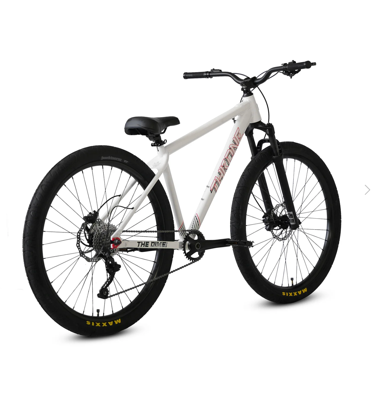 Throne Cycles The Dime MTX- White Savage BMX Bike