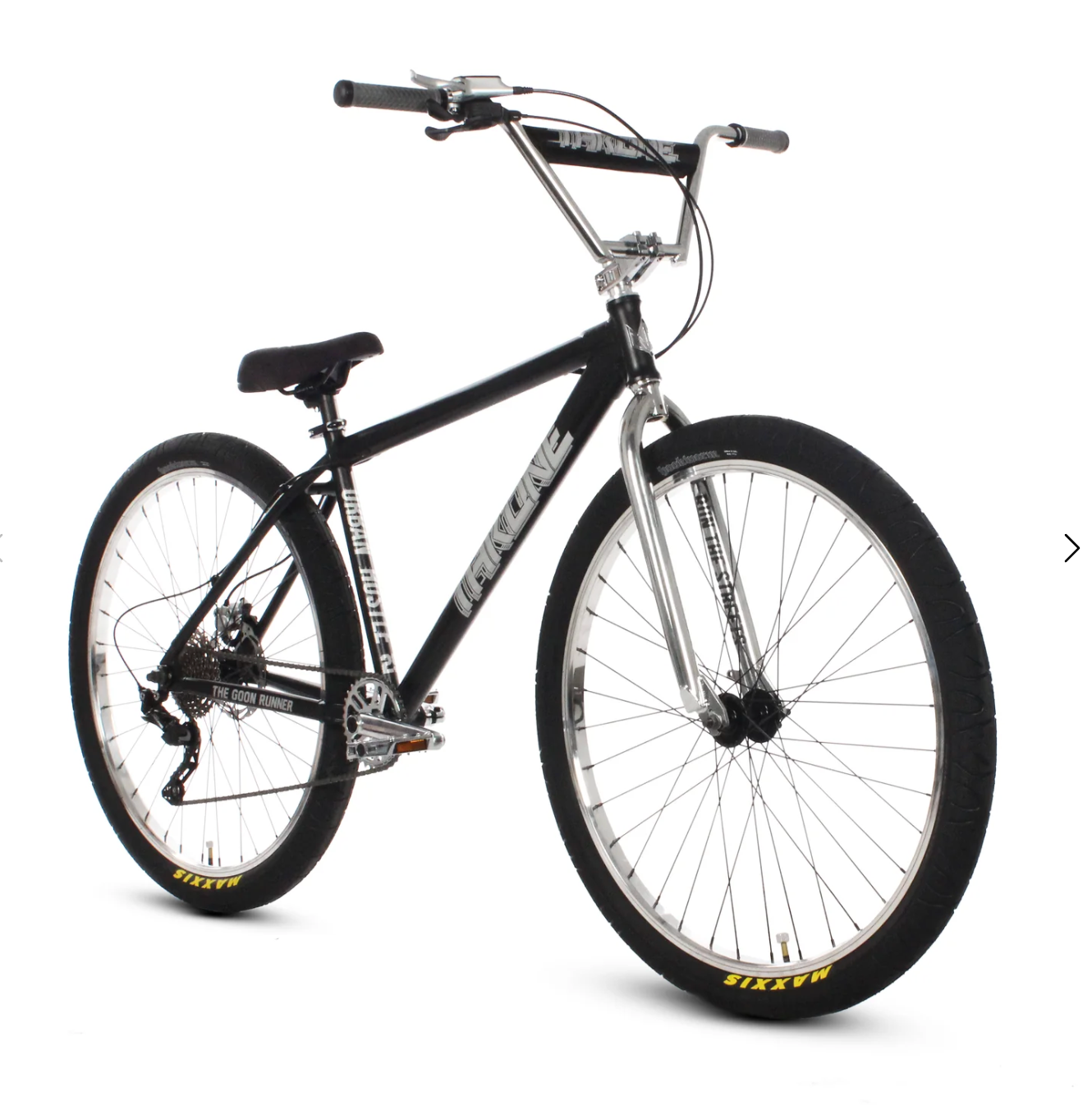 Throne Cycles The Goon Runner Black 29 BMX Bike