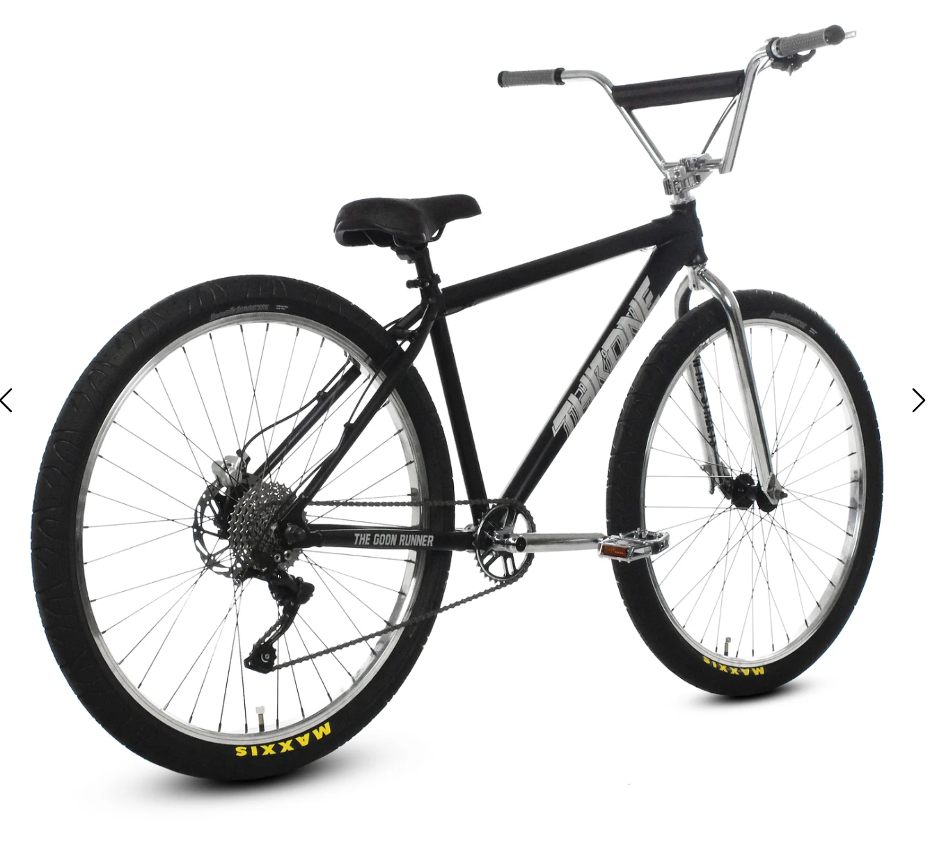 Throne Cycles The Goon Runner Black 29 BMX Bike