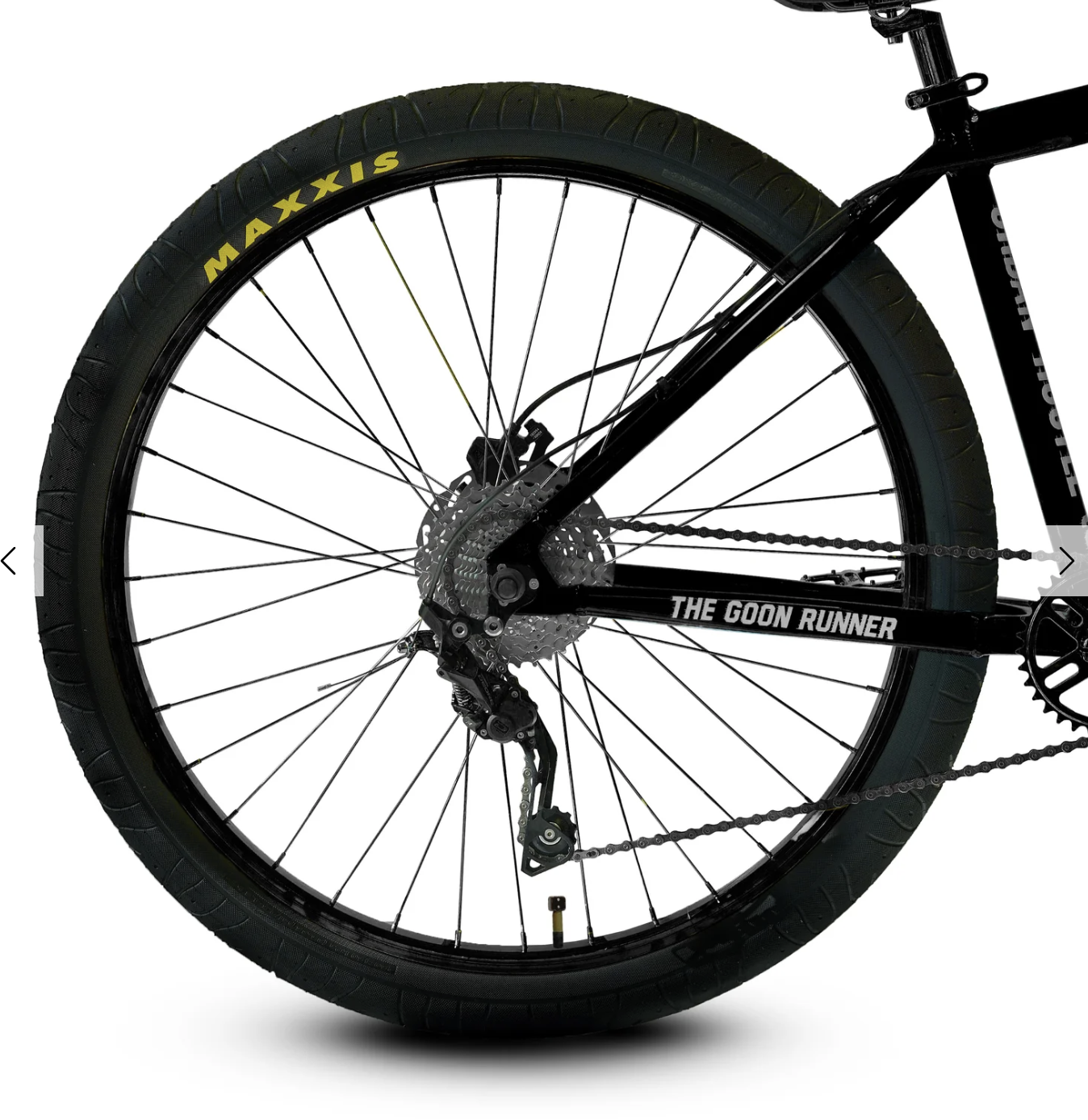 Throne Cycles The Goon Runner Black 29 BMX Bike