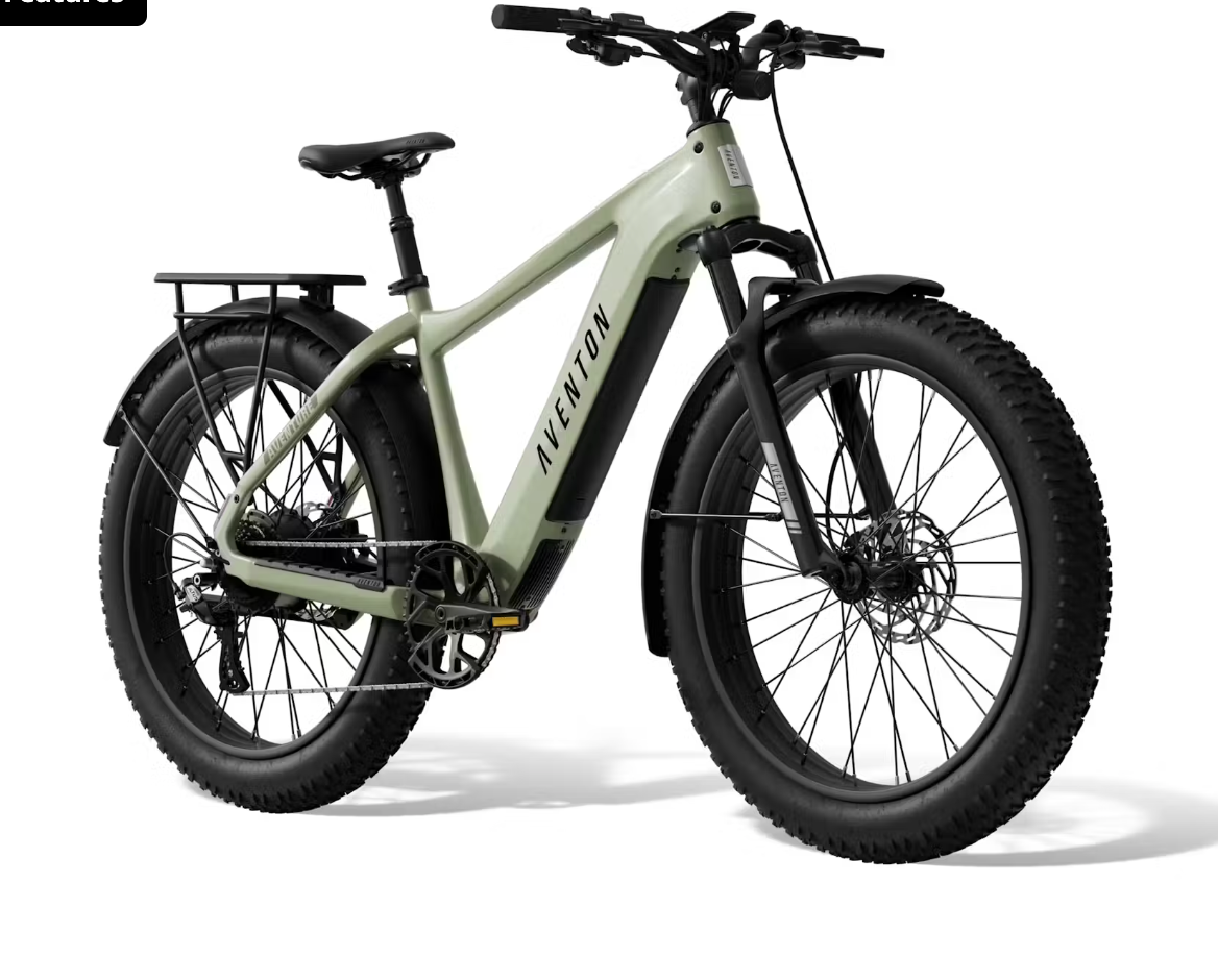 Aventon Aventure 3 Step Over Fat Tire Electric Bike