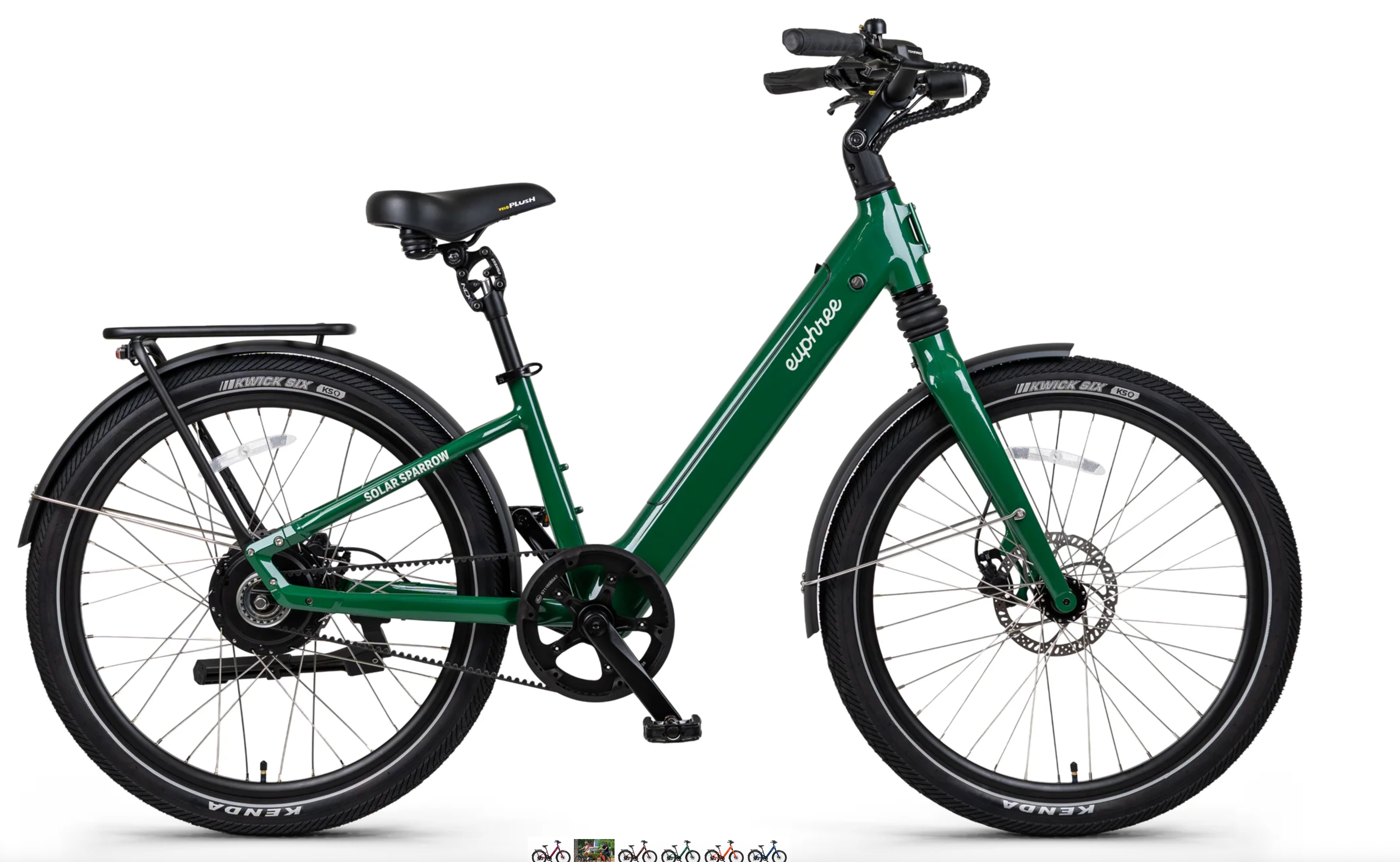 Euphree Solar Sparrow Lightweight Step-Thru E-Bike