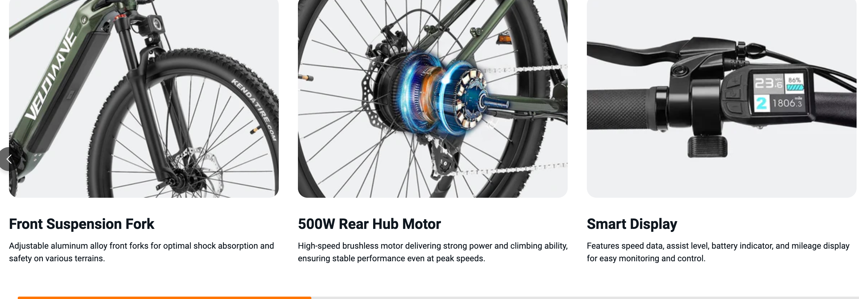 Velowave Ghost Electric Mountain Bike BONUS