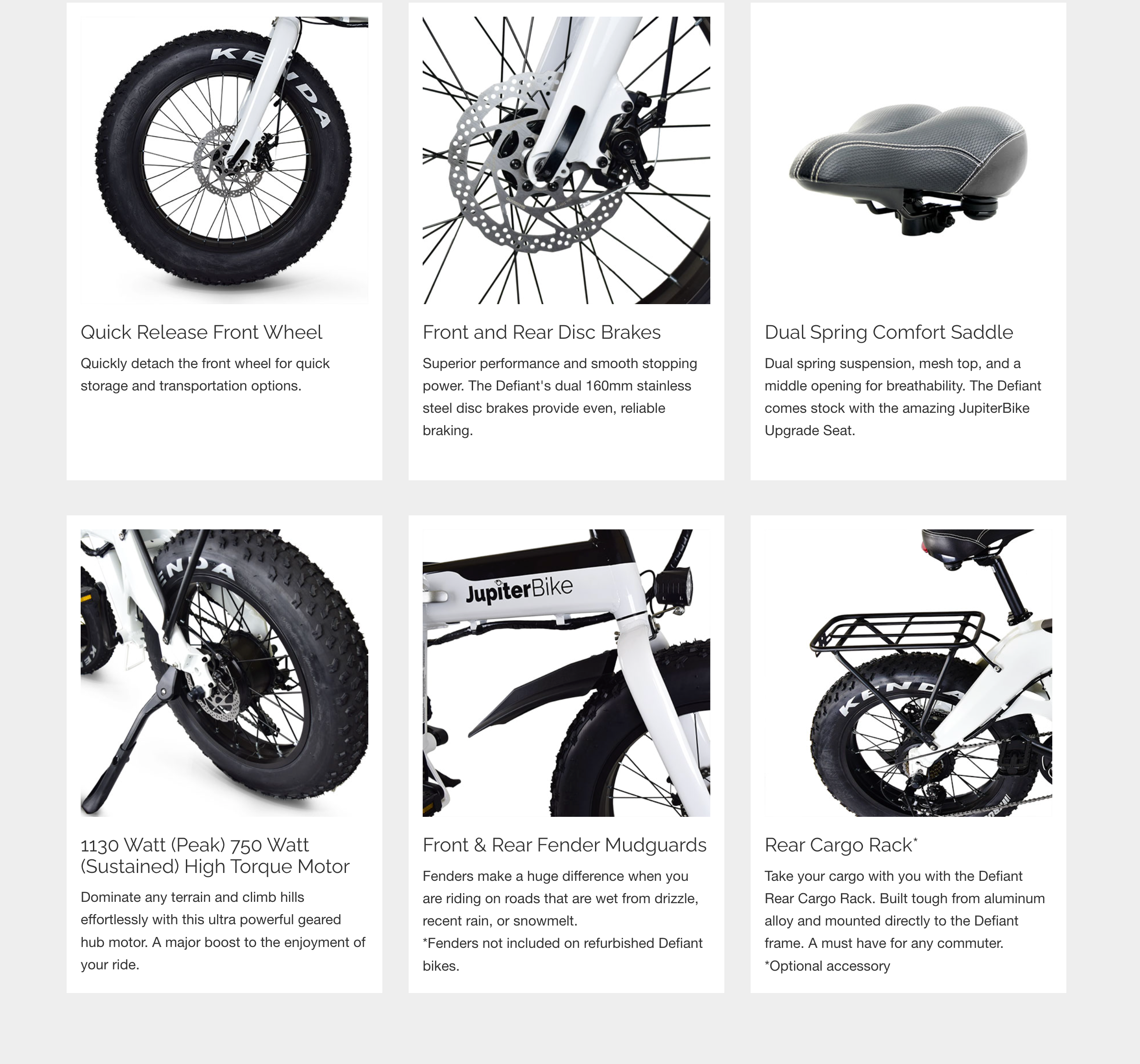 Jupiter Defiant  All Terrain Fat Tire Folding Electric Bike