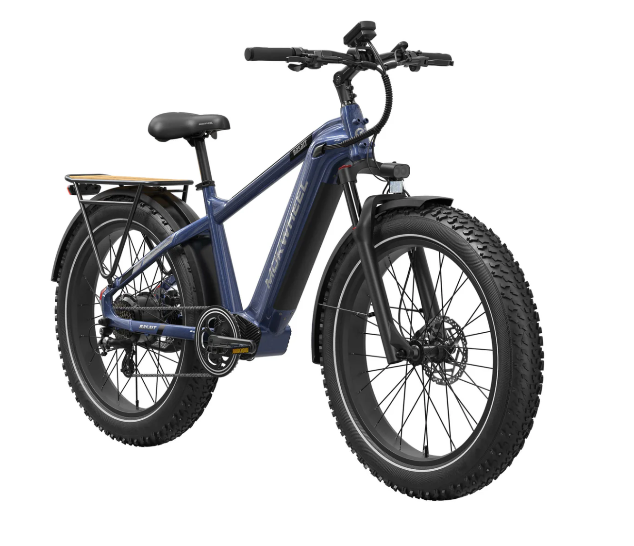 Mokwheel Basalt 2.0 All Terrain Electric Bike - Solar Power Station E-bike - 48V 19.6Ah Battery 150km Range - Torque Sensor