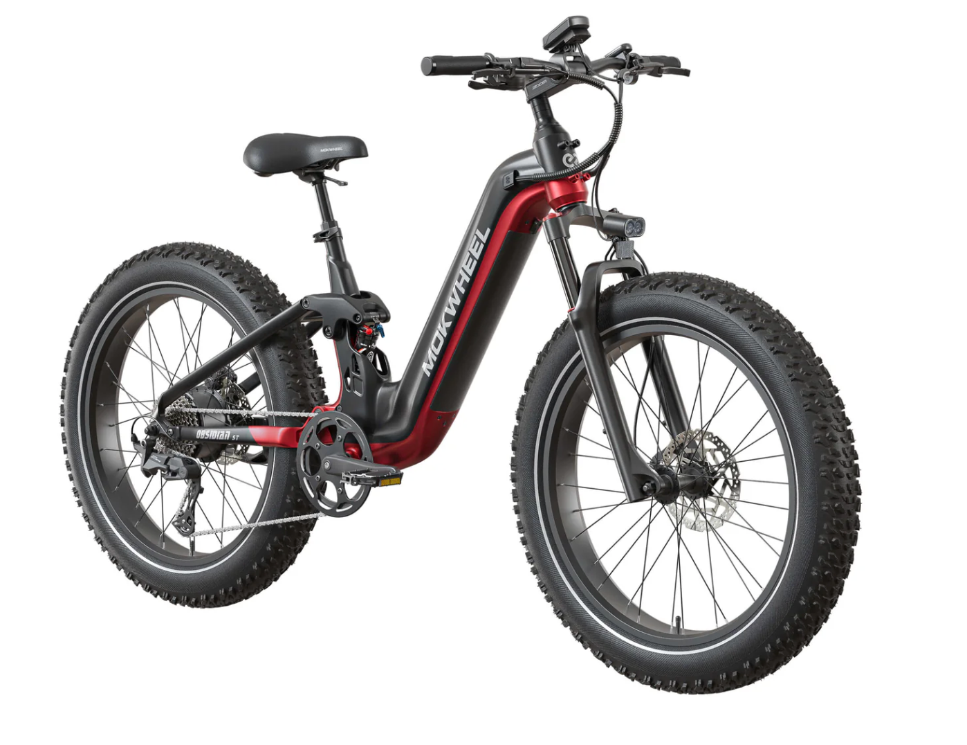 Mokwheel Obsidian ST 2.0 Step Thru Full Suspension Electric Bike
