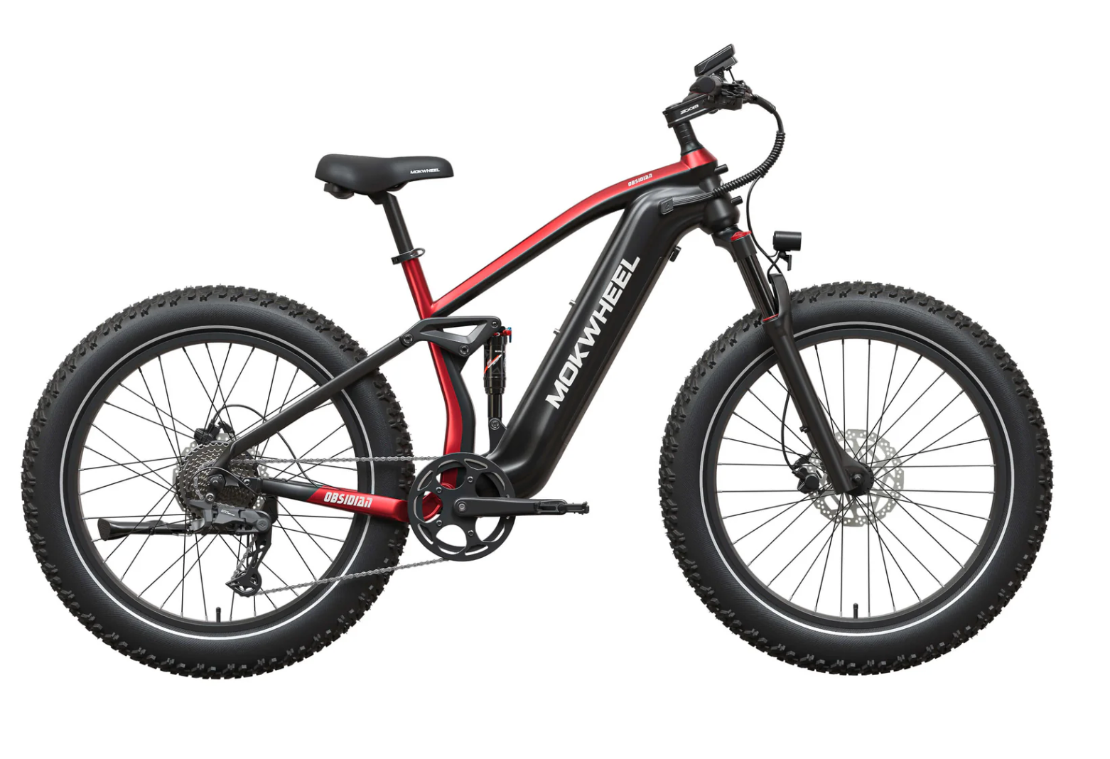Mokwheel Obsidian 2.0 Full Suspension Fat Tire Electric Bike