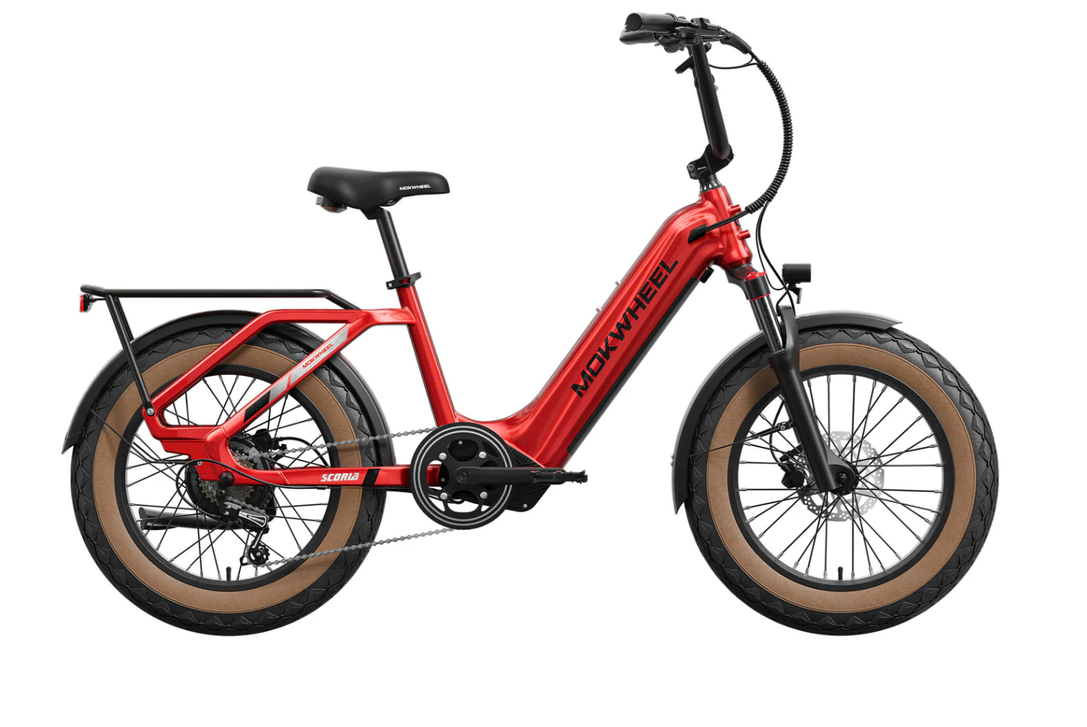 Mokwheel Scoria Step Thru Electric Fat Tire Bike
