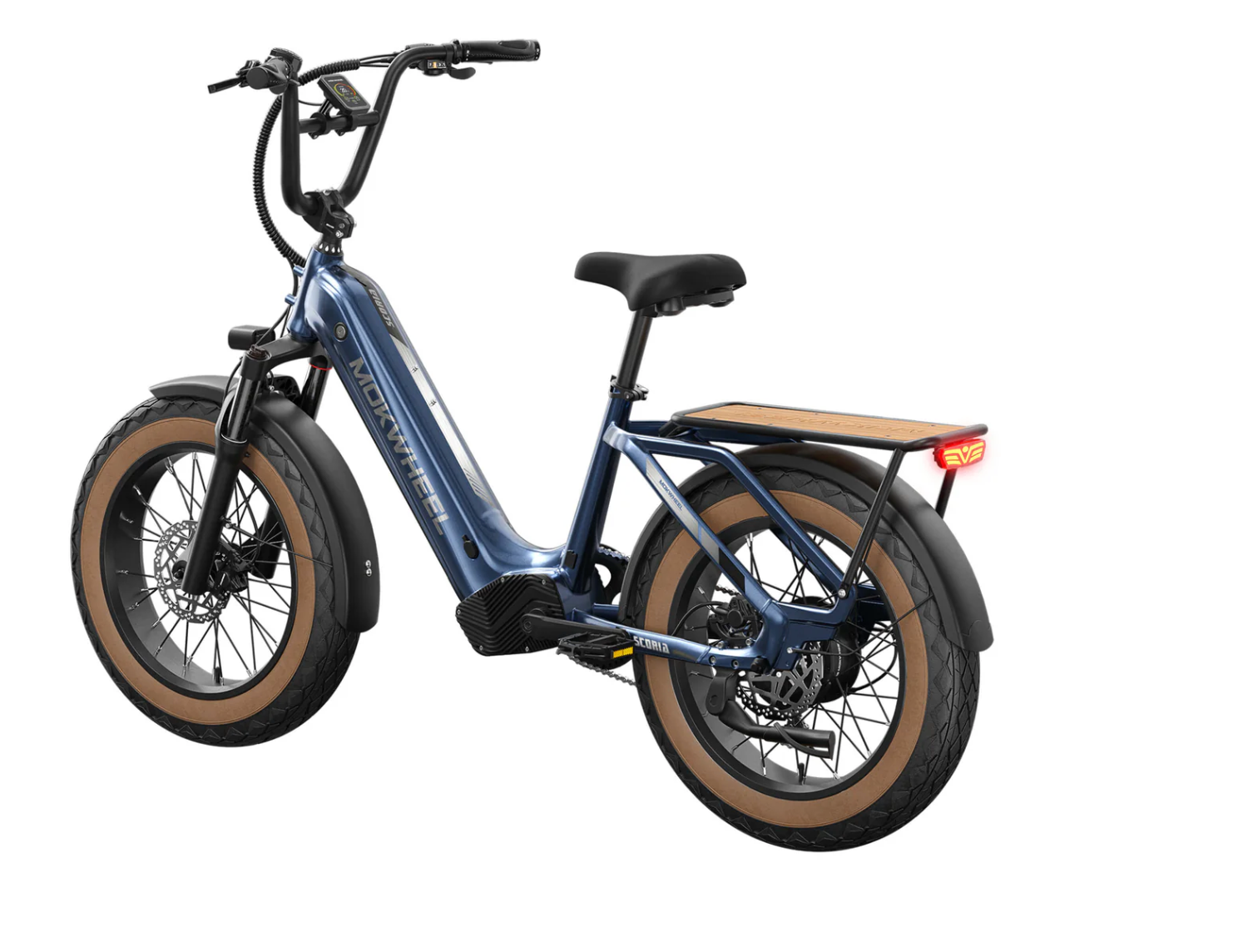 Mokwheel Scoria Step Thru Electric Fat Tire Bike