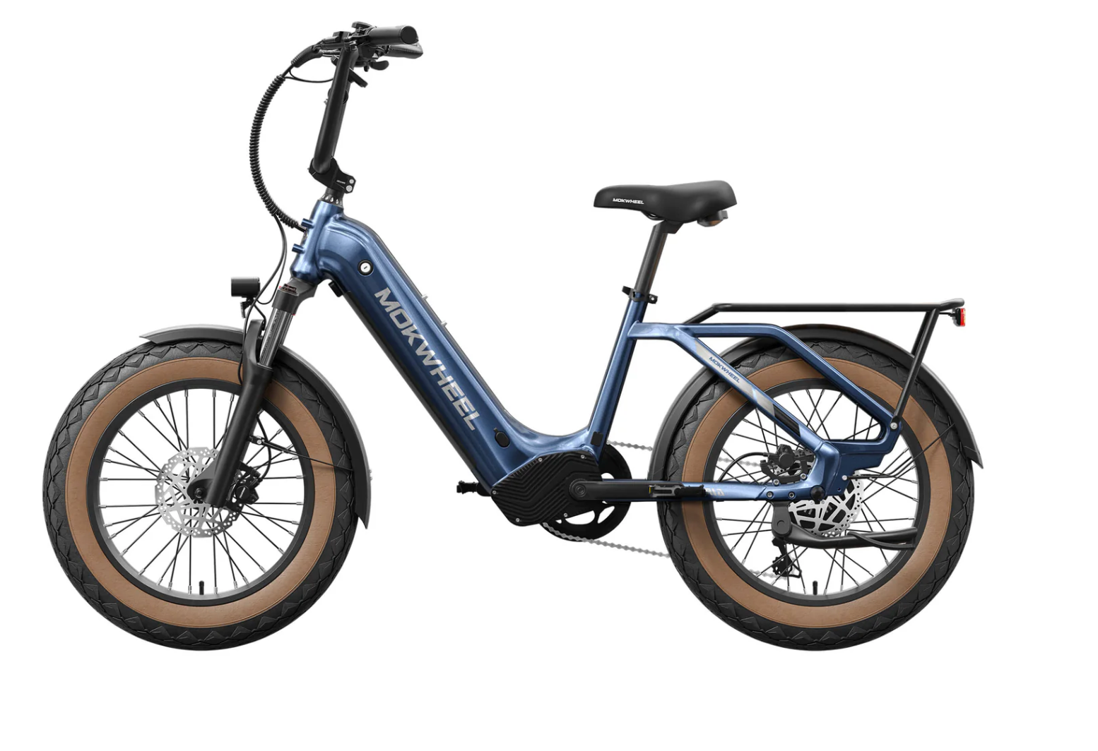 Mokwheel Scoria Step Thru Electric Fat Tire Bike