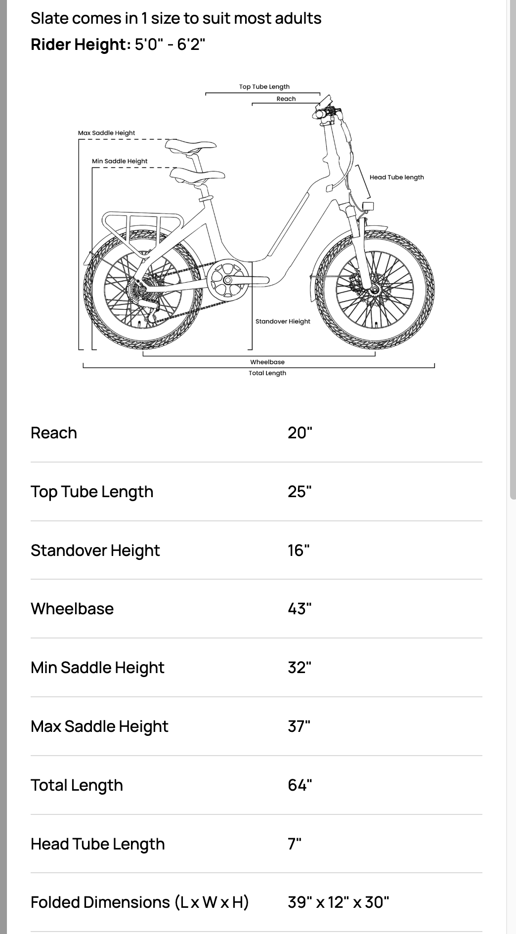 Mokwheel Slate Step Thru Folding Electric Fat Tire Bike