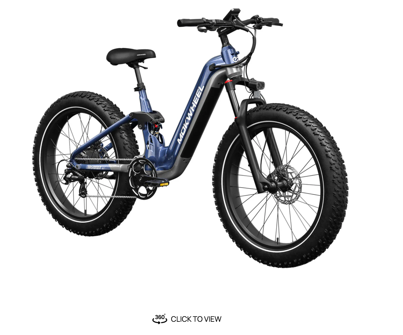 Mokwheel Obsidian Full Suspension Fat Tire Electric Bike