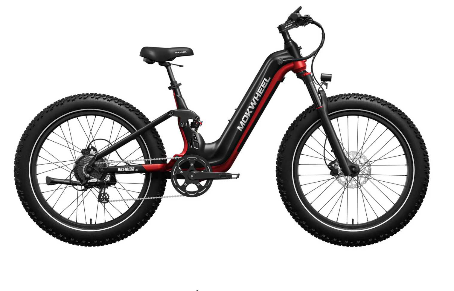 Mokwheel Obsidian Full Suspension Fat Tire Electric Bike