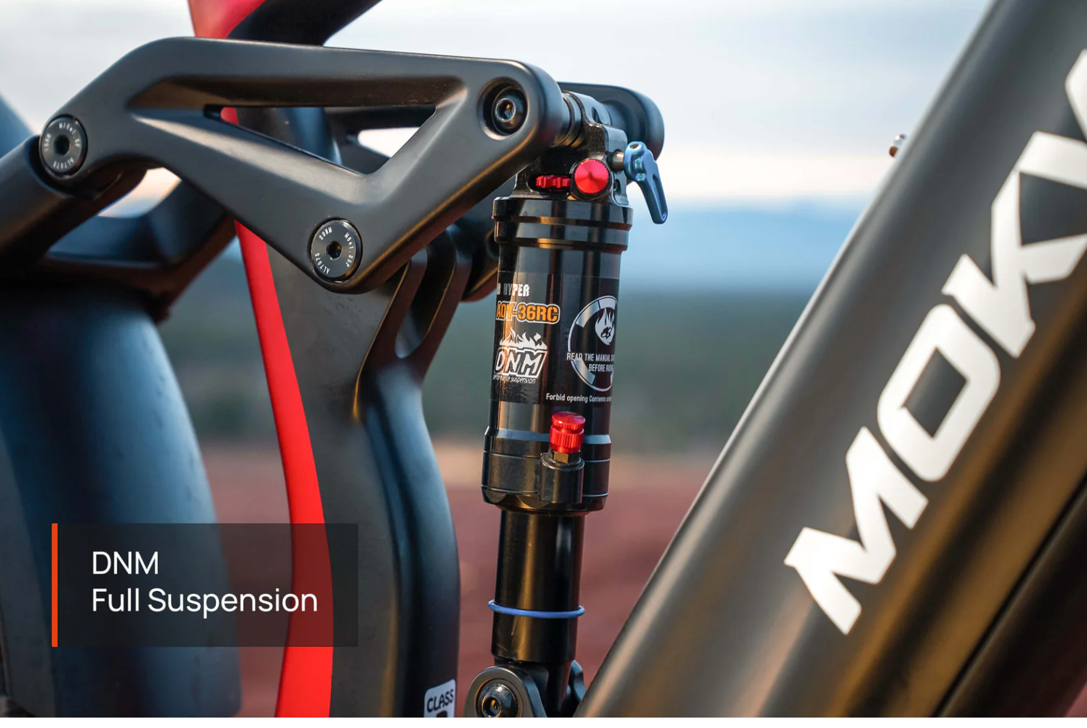 Mokwheel Obsidian Full Suspension Fat Tire Electric Bike