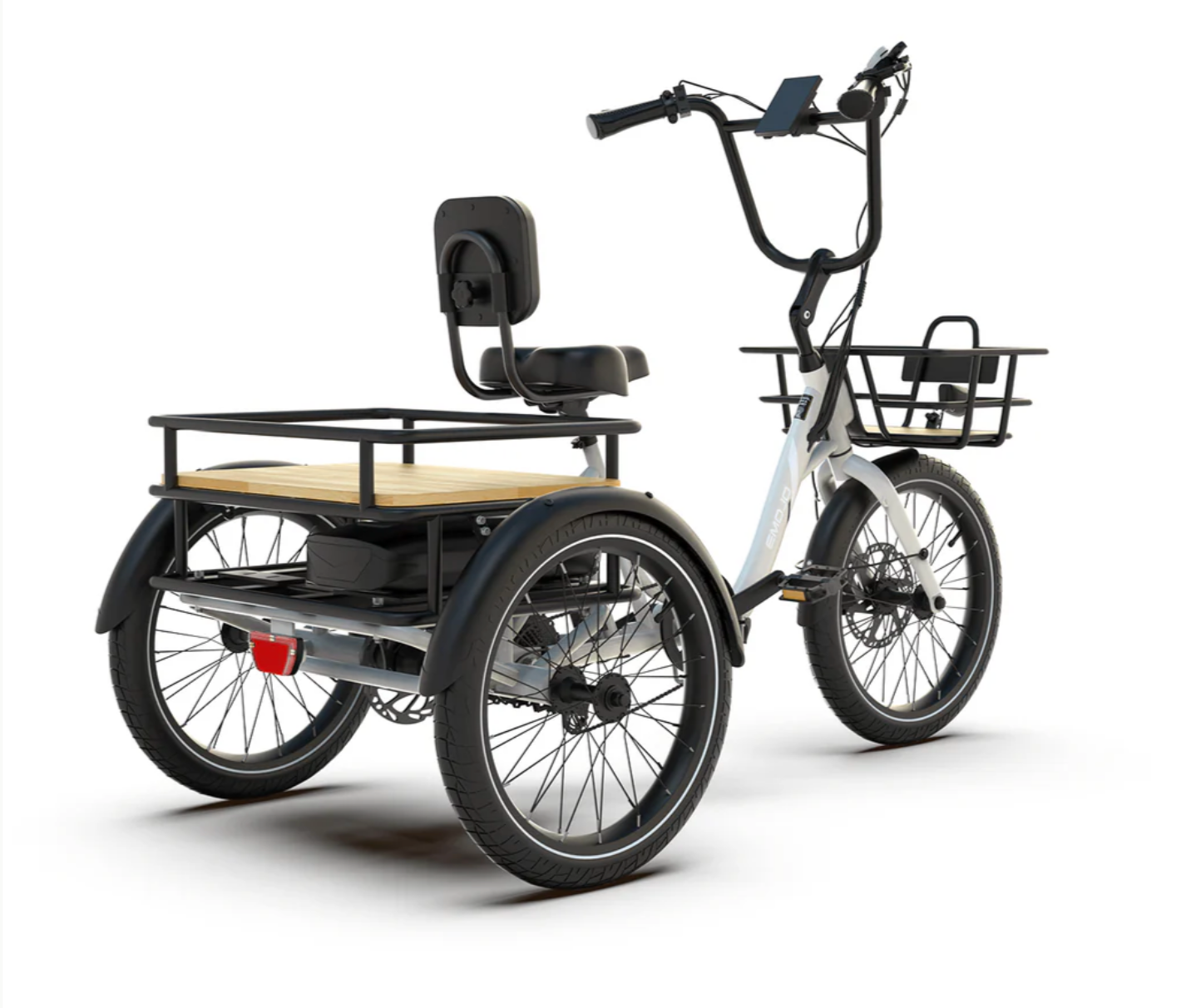 Emojo Dexter Folding Electric Trike Bike