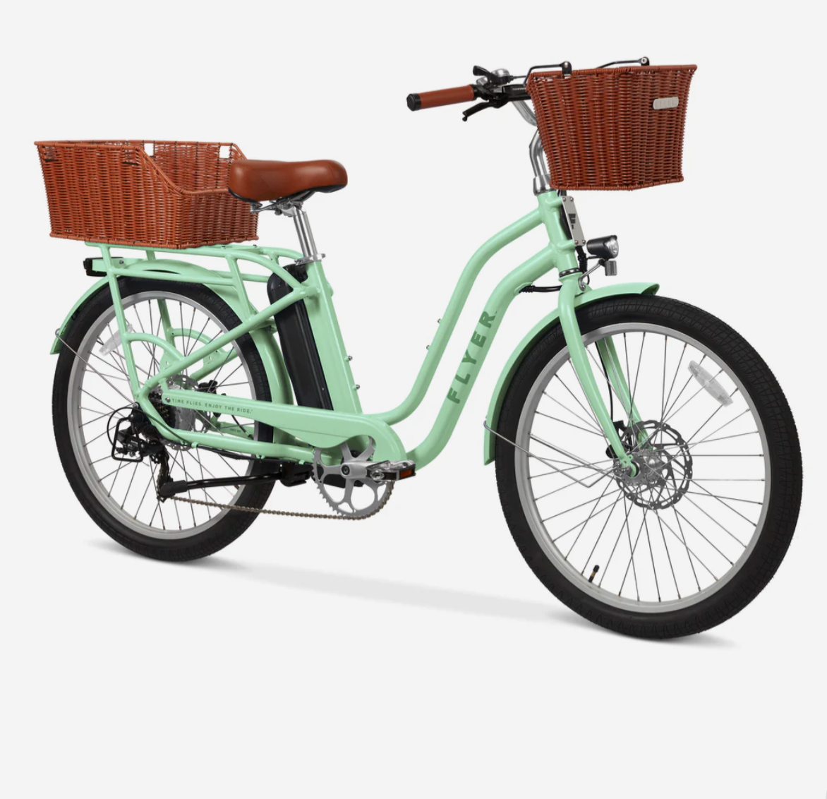 Flyer Cruiser 2.0 Step Thru Electric Bike BONUS