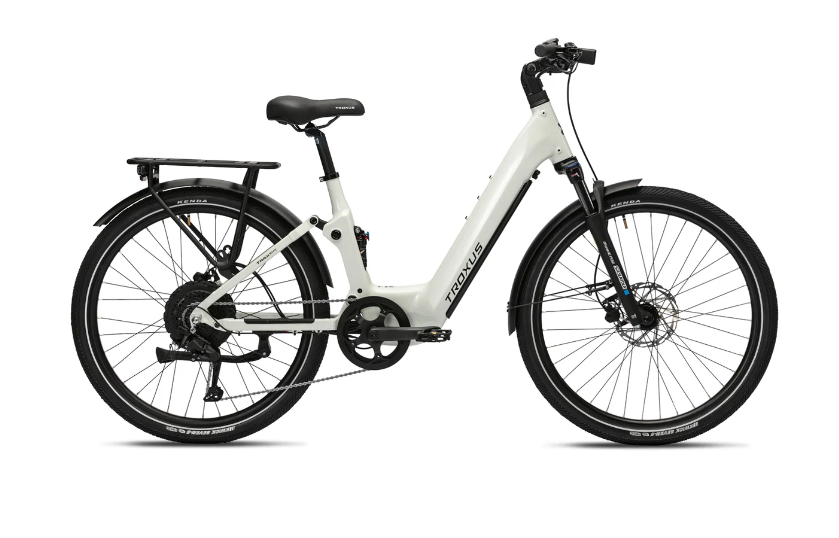 Troxus Trax SUV Dual Suspension Commuter Electric Bike