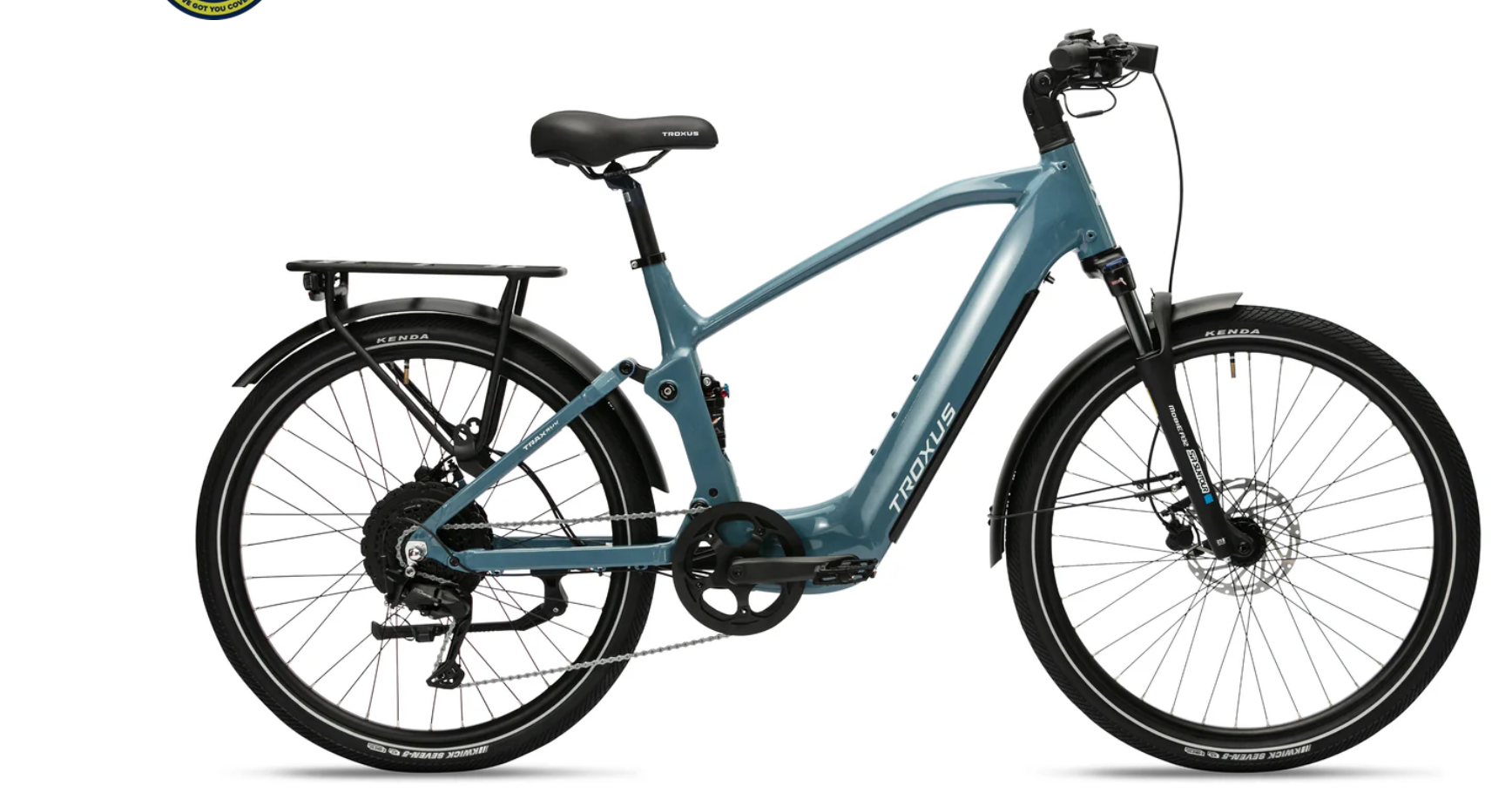 Troxus Trax SUV Dual Suspension Commuter Electric Bike
