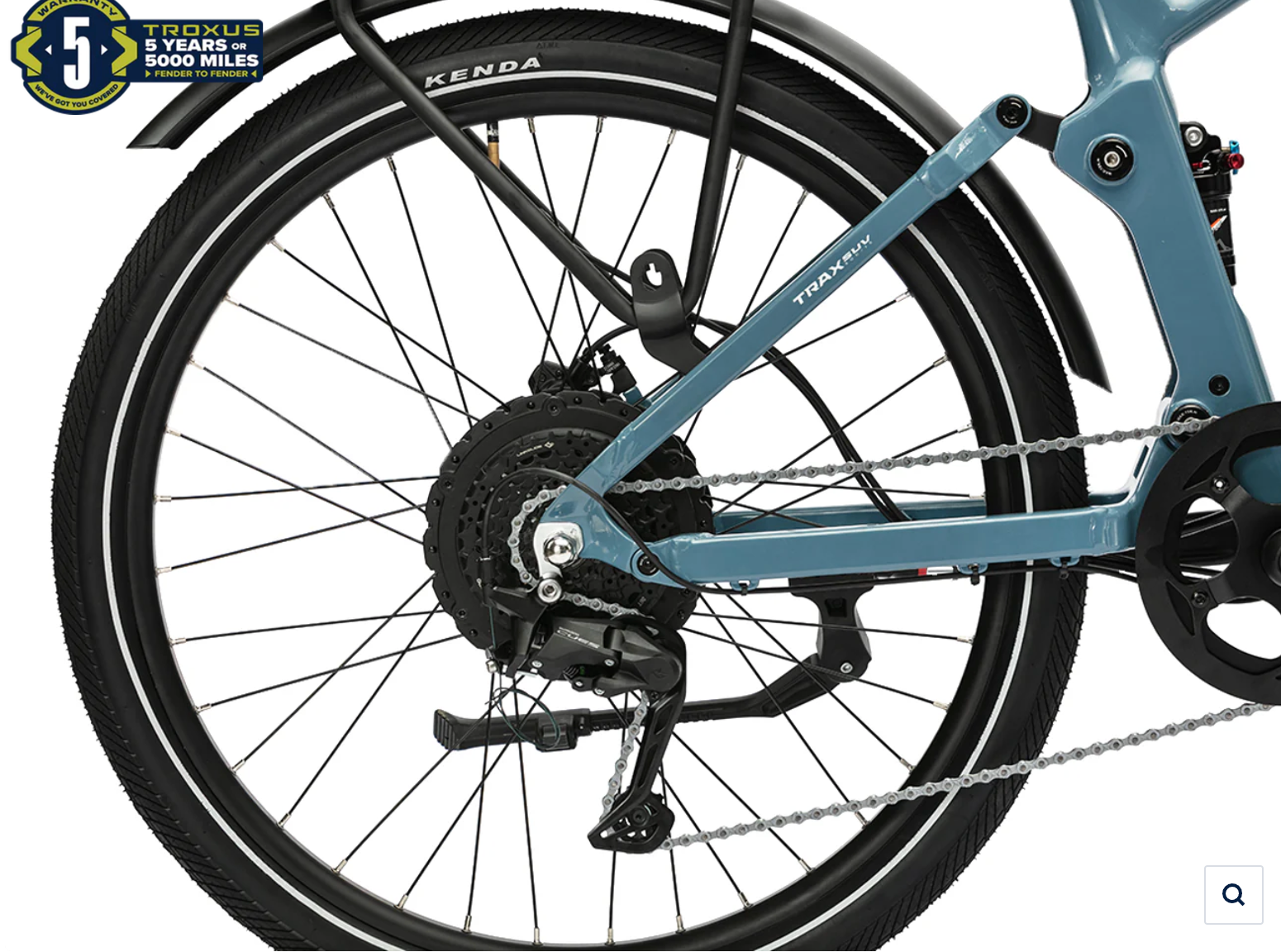 Troxus Trax SUV Dual Suspension Commuter Electric Bike