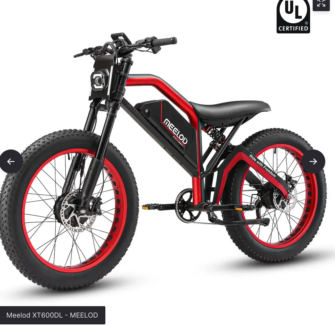 Meelod XT600DL Dual Motor Full Suspension Electric Bike