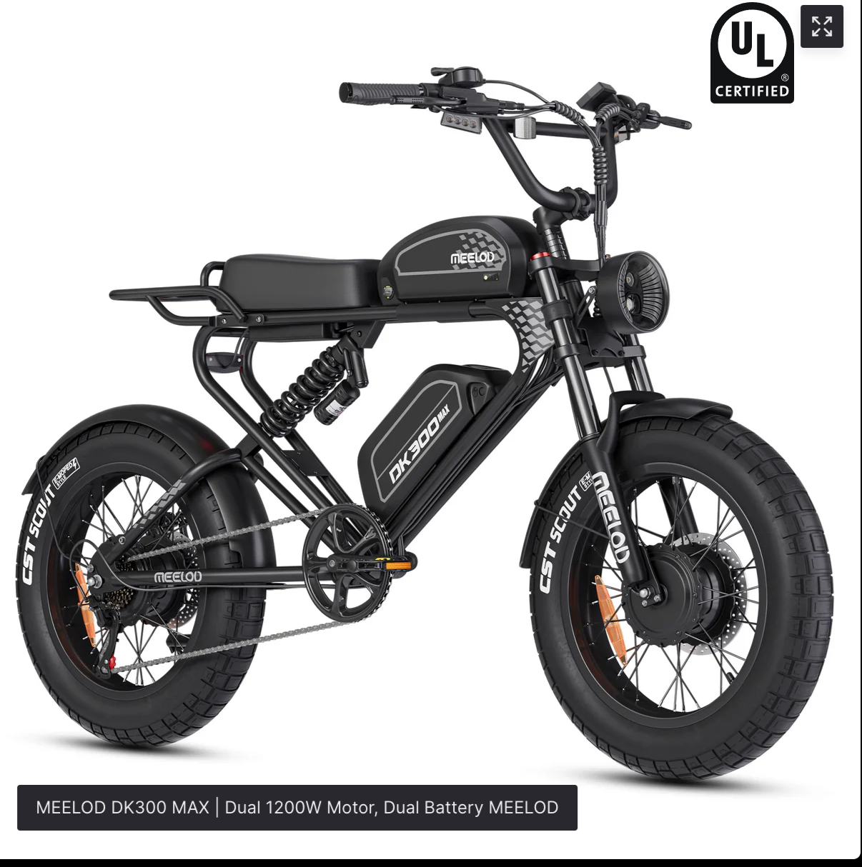 Meelod DK300 Max Dual Motor Dual Battery Full Suspension Electric Bike
