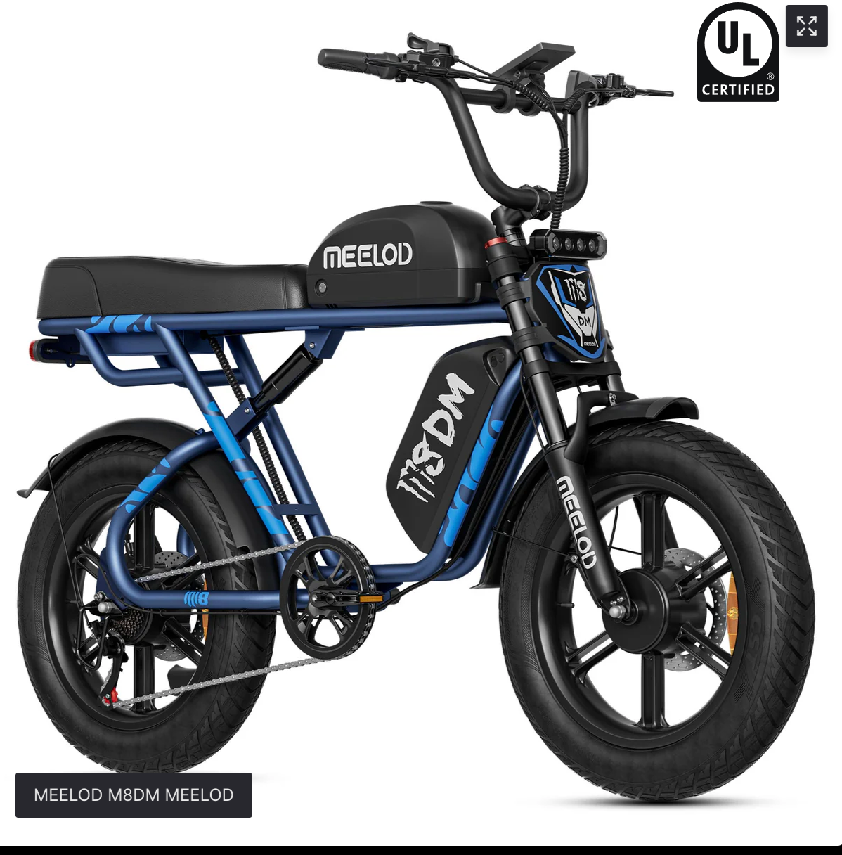 Meelod M8 Full Suspension Long Range Electric Bike