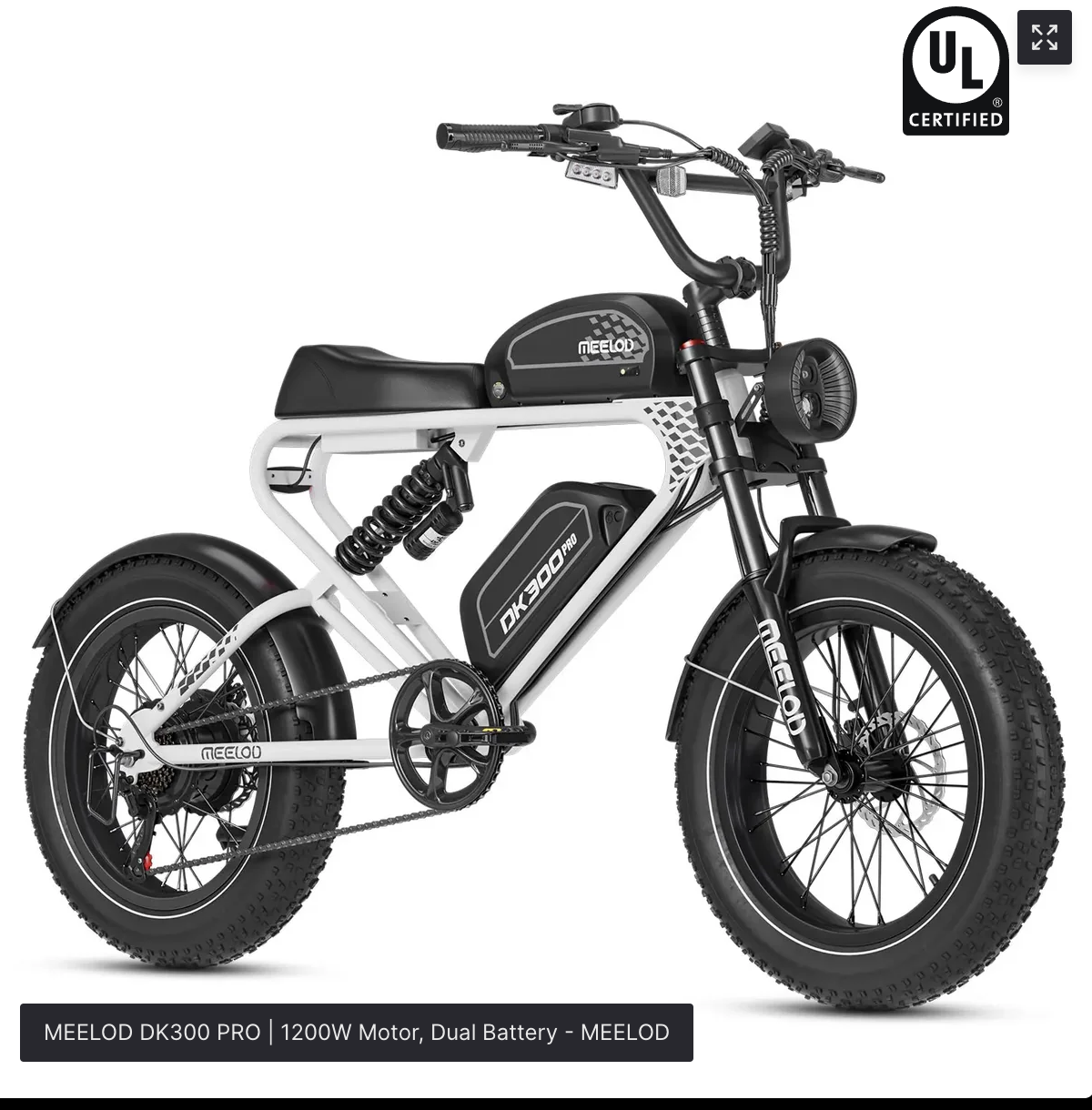 Meelod DK300 Pro Dual Battery Full Suspension Electric Bike