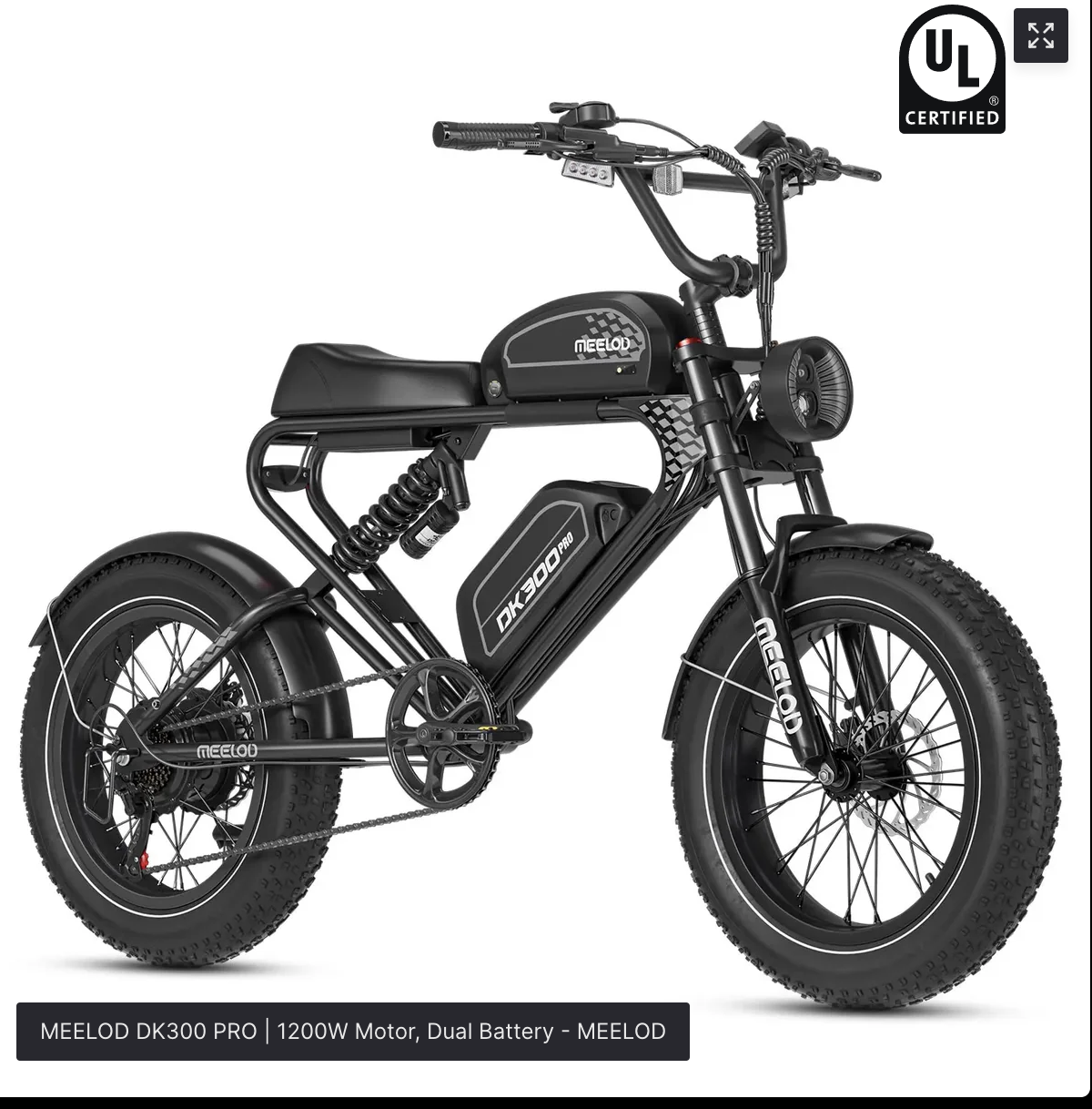 Meelod DK300 Pro Dual Battery Full Suspension Electric Bike