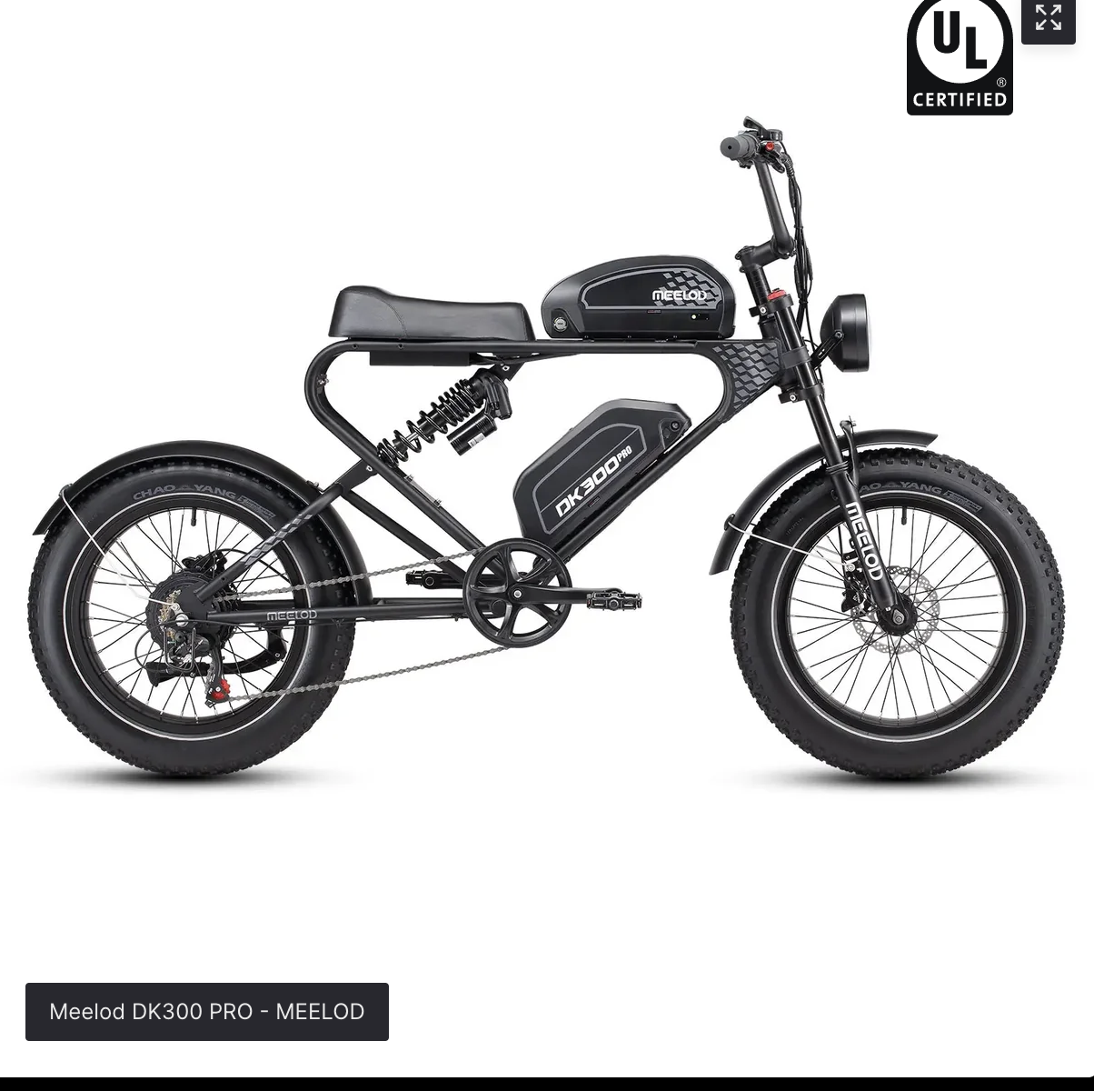 Meelod DK300 Pro Dual Battery Full Suspension Electric Bike