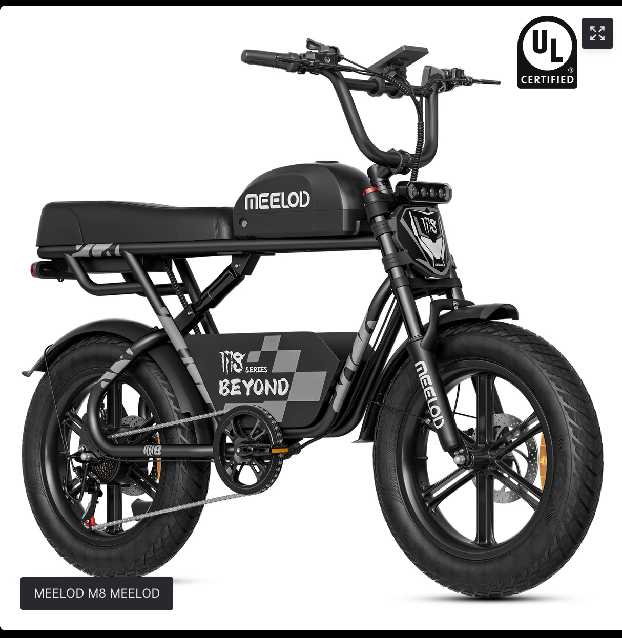 Meelod M8 Full Suspension Long Range Electric Bike