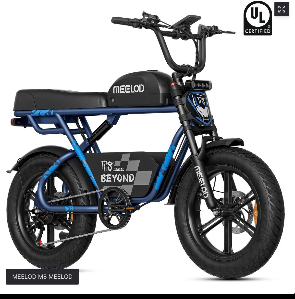 Meelod M8 Full Suspension Long Range Electric Bike