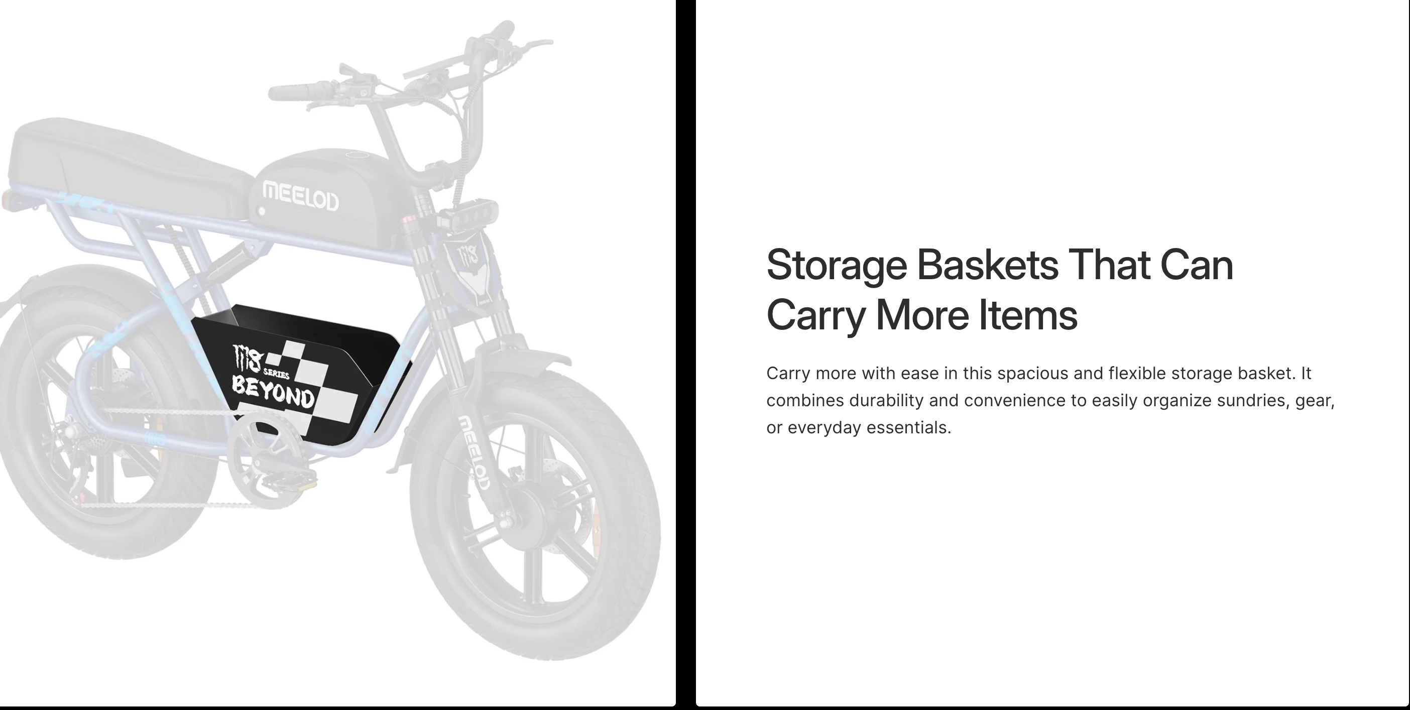 Meelod M8 Full Suspension Long Range Electric Bike