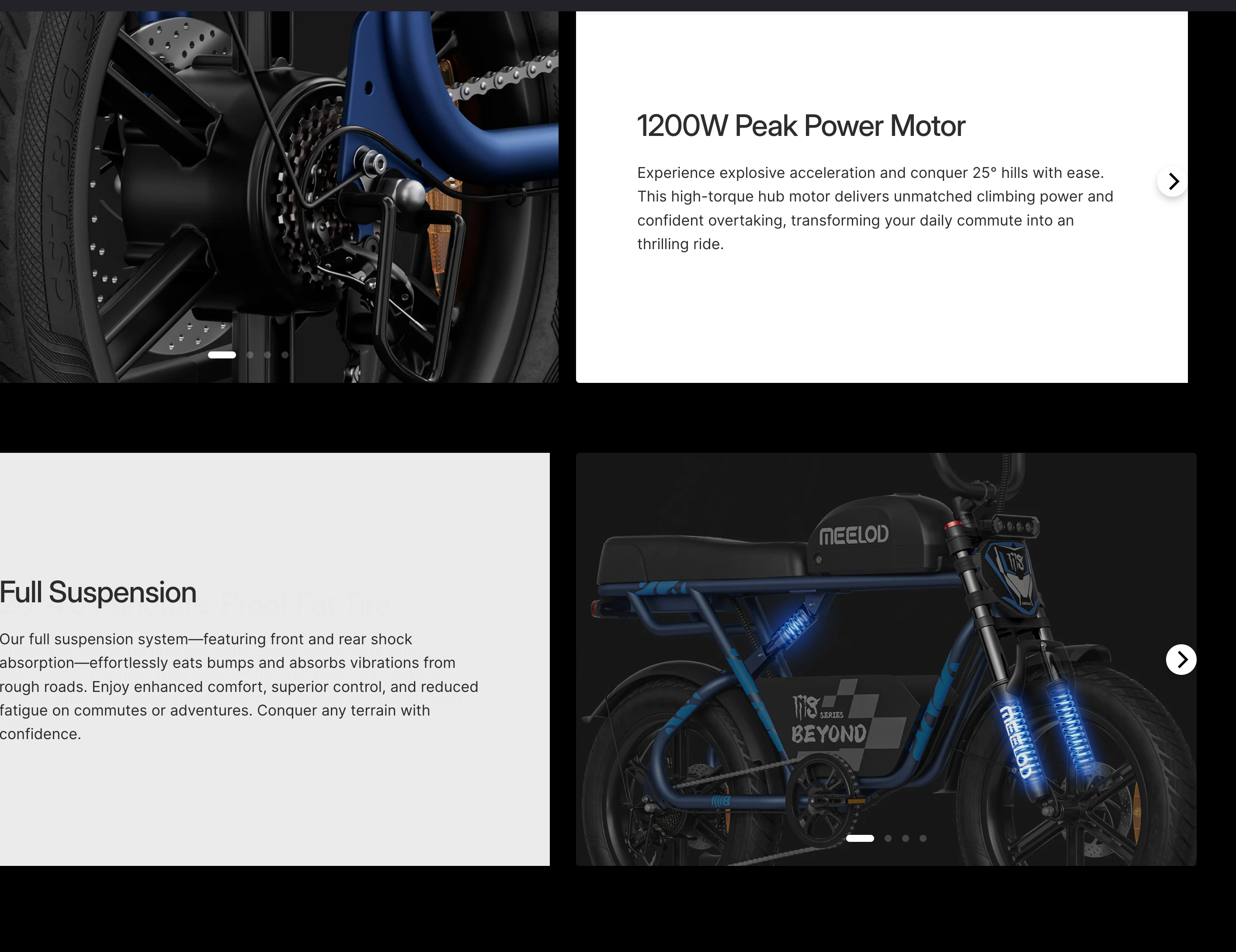 Meelod M8 Full Suspension Long Range Electric Bike