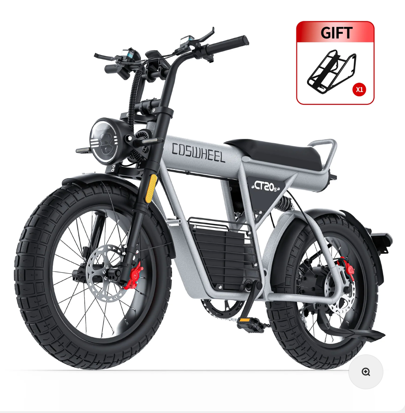 Coswell CT20S Full Suspension Electric Bike