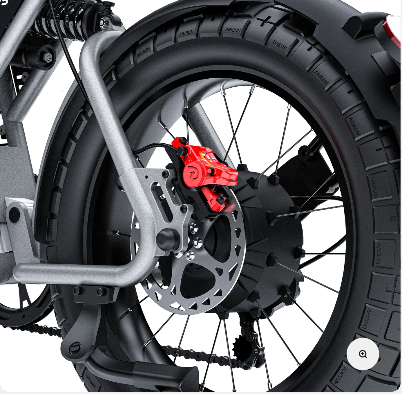 Coswell CT20S Full Suspension Electric Bike