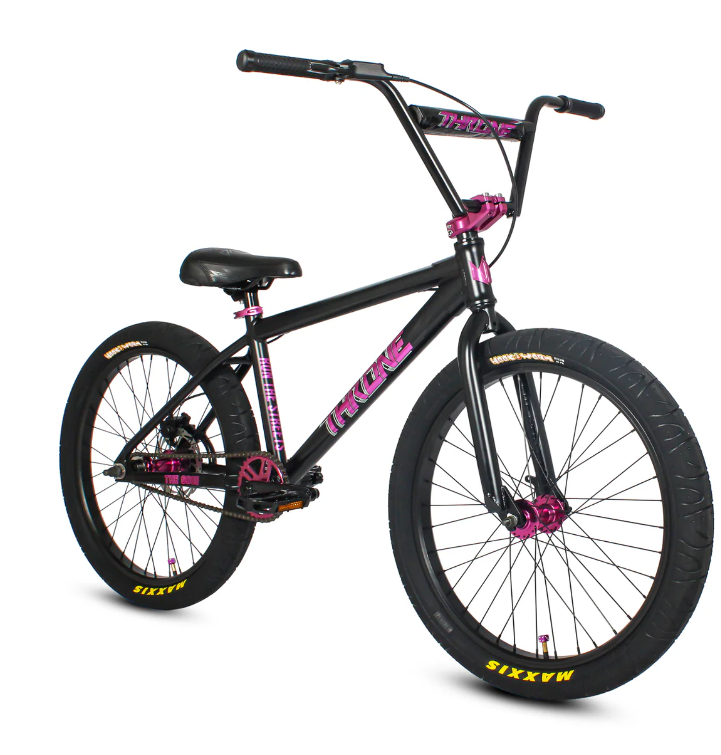 Throne Cycles The Goon Black Berry 24 BMX Bike