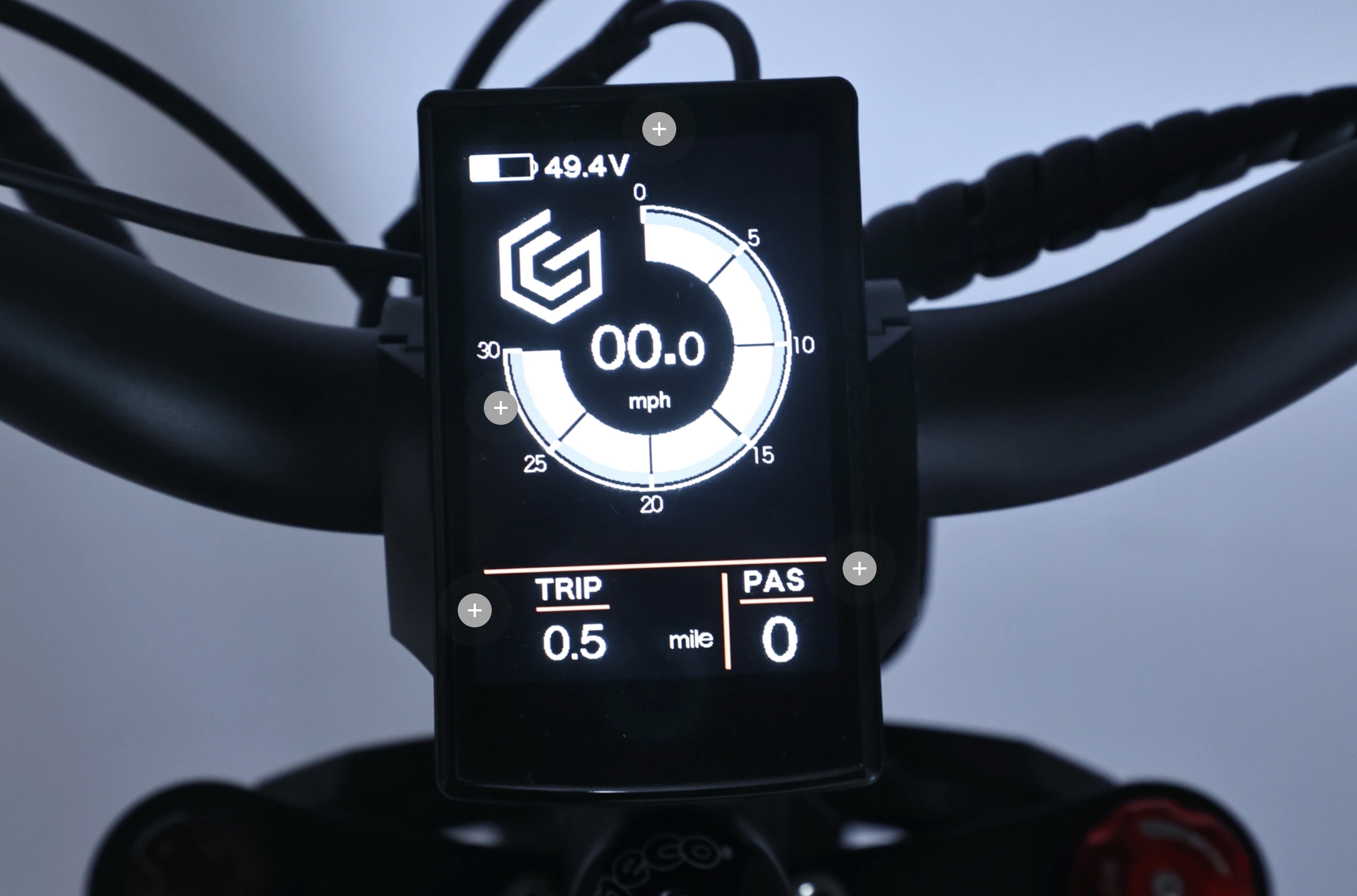 GHOSTCAT F3 750W Class 2 Full Suspension Electric Moto Bike