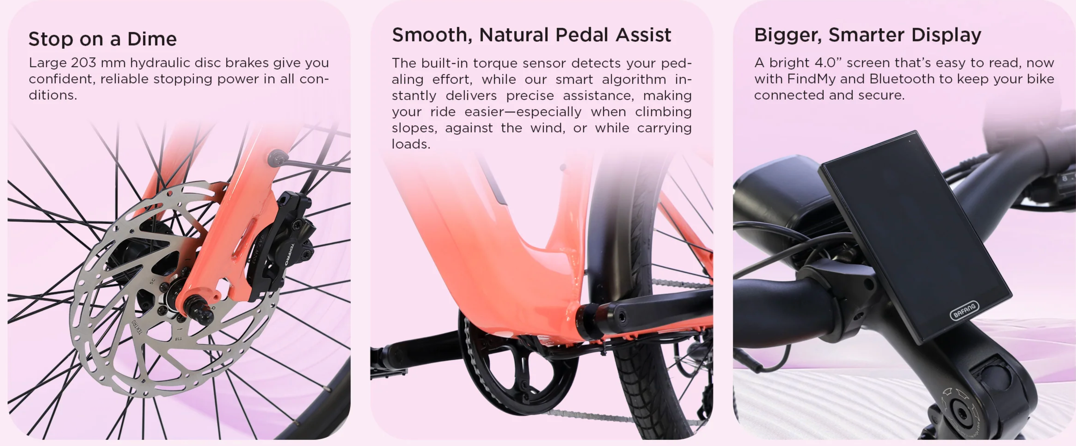 Aima Key West Electric Cruiser Bike