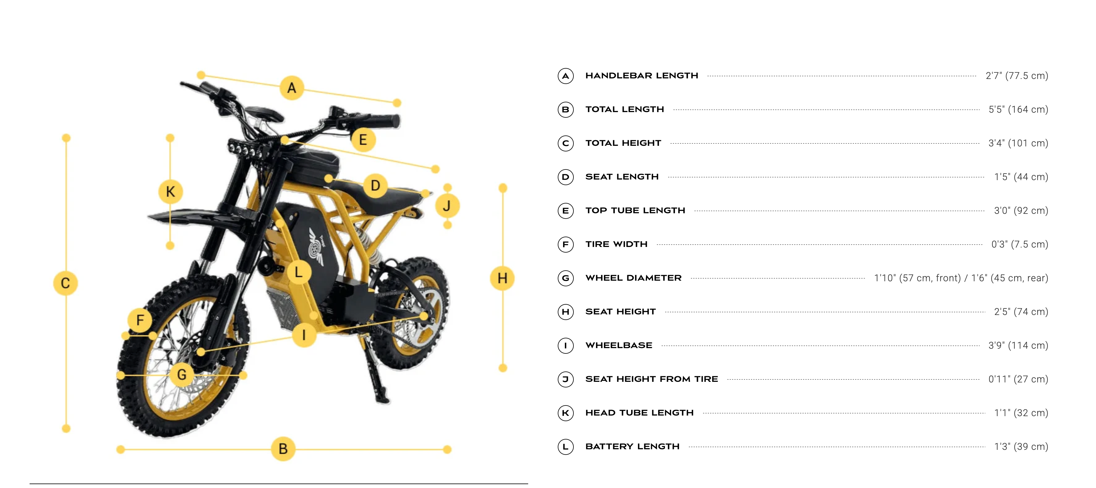 Freego Nova 2 Mid-Drive Youth Electric Dirt Bike