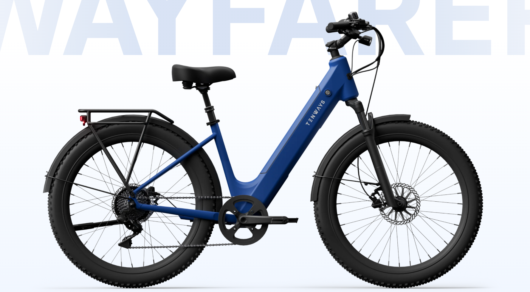 Tenways Wayfarer Step Thru Electric Bike BONUS