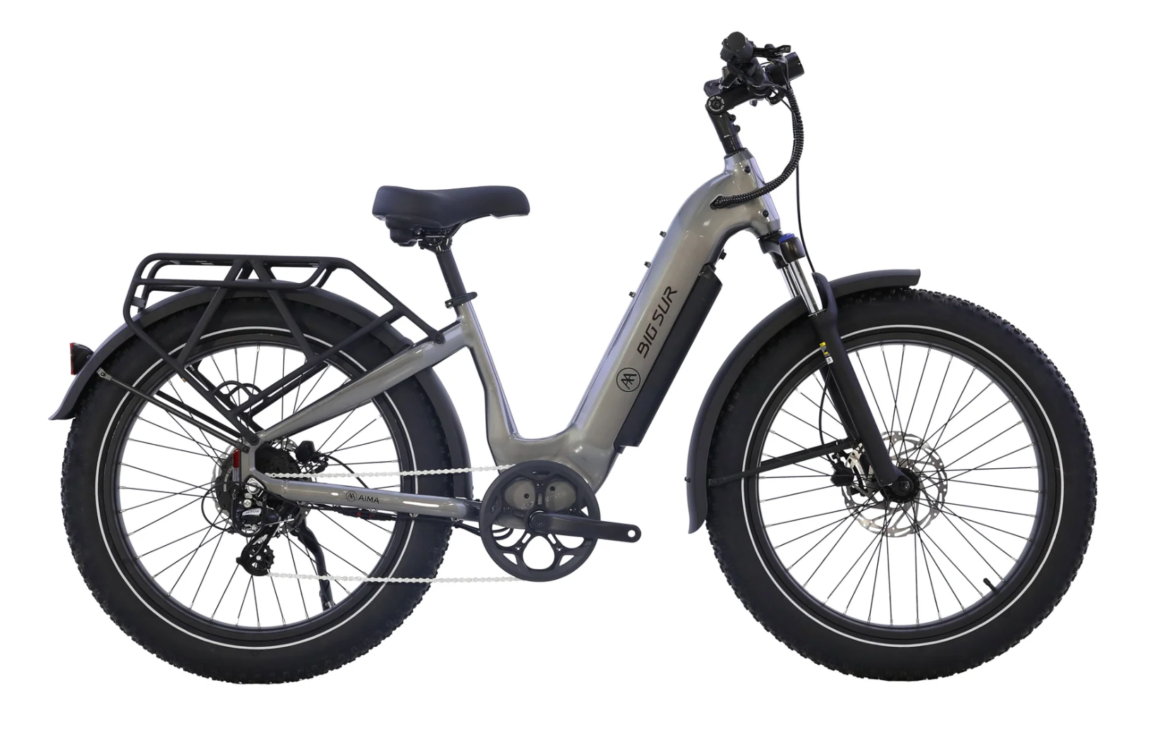 Aima Big Sur 2.0 Tank Step Thru Electric Fat Tire Bike