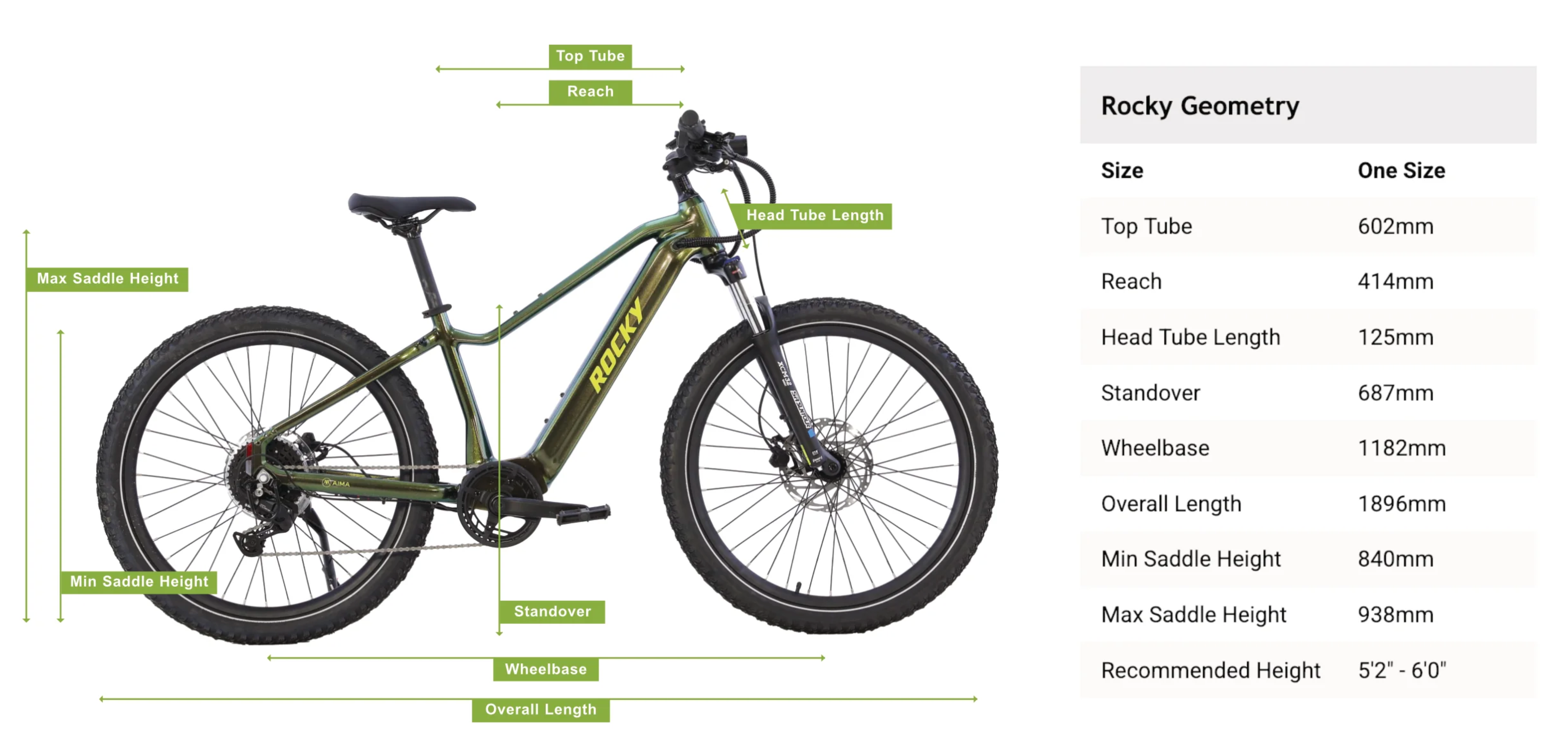 Aima Rocky Electric Mountain Bike