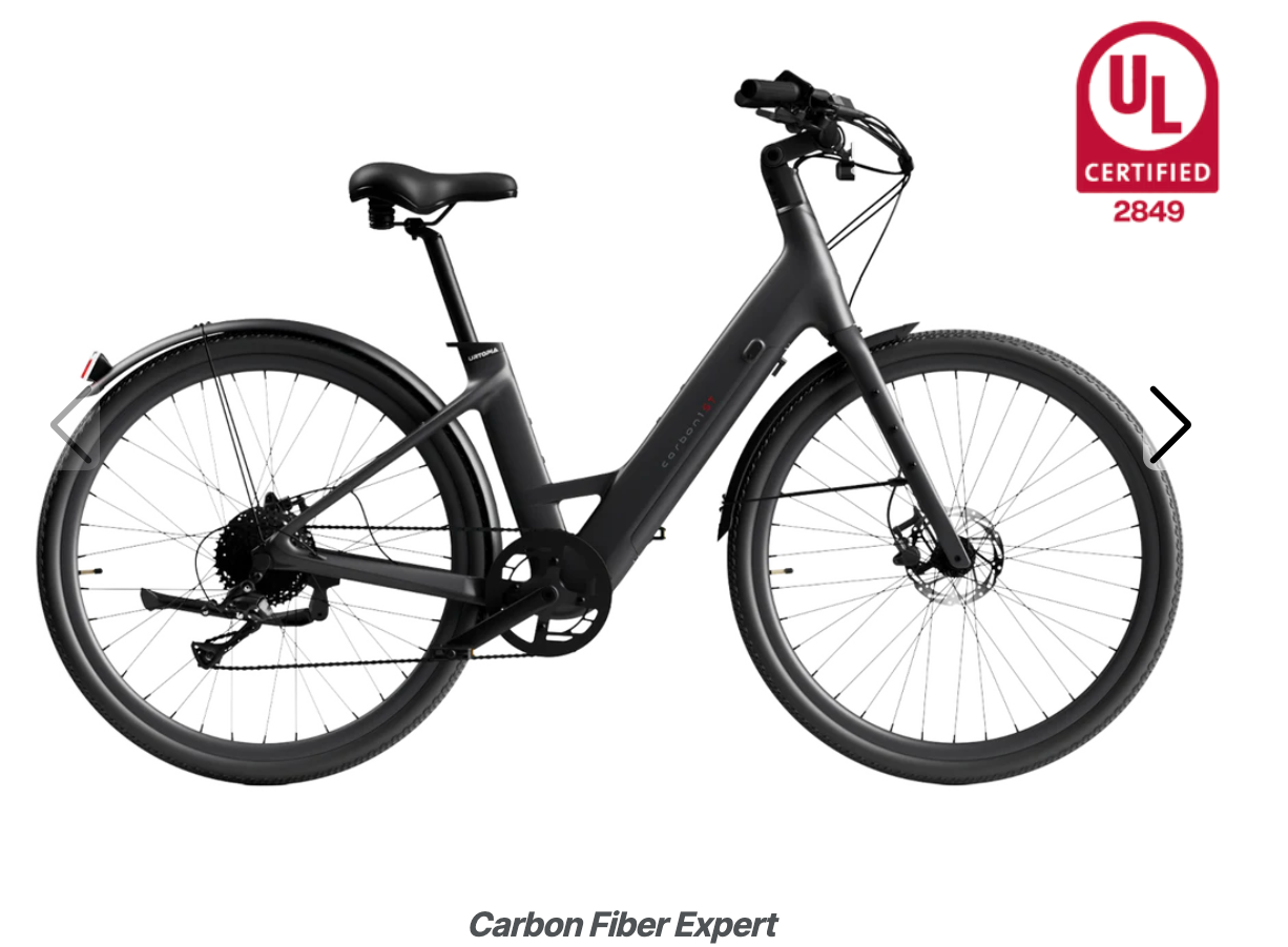 Urtopia Carbon  Classic Step Thru Electric Bike BONUS