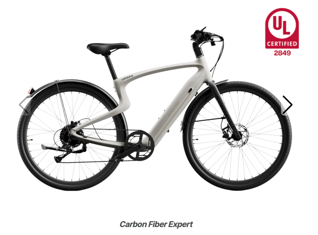 Urtopia Carbon  Classic Electric Bike BONUS