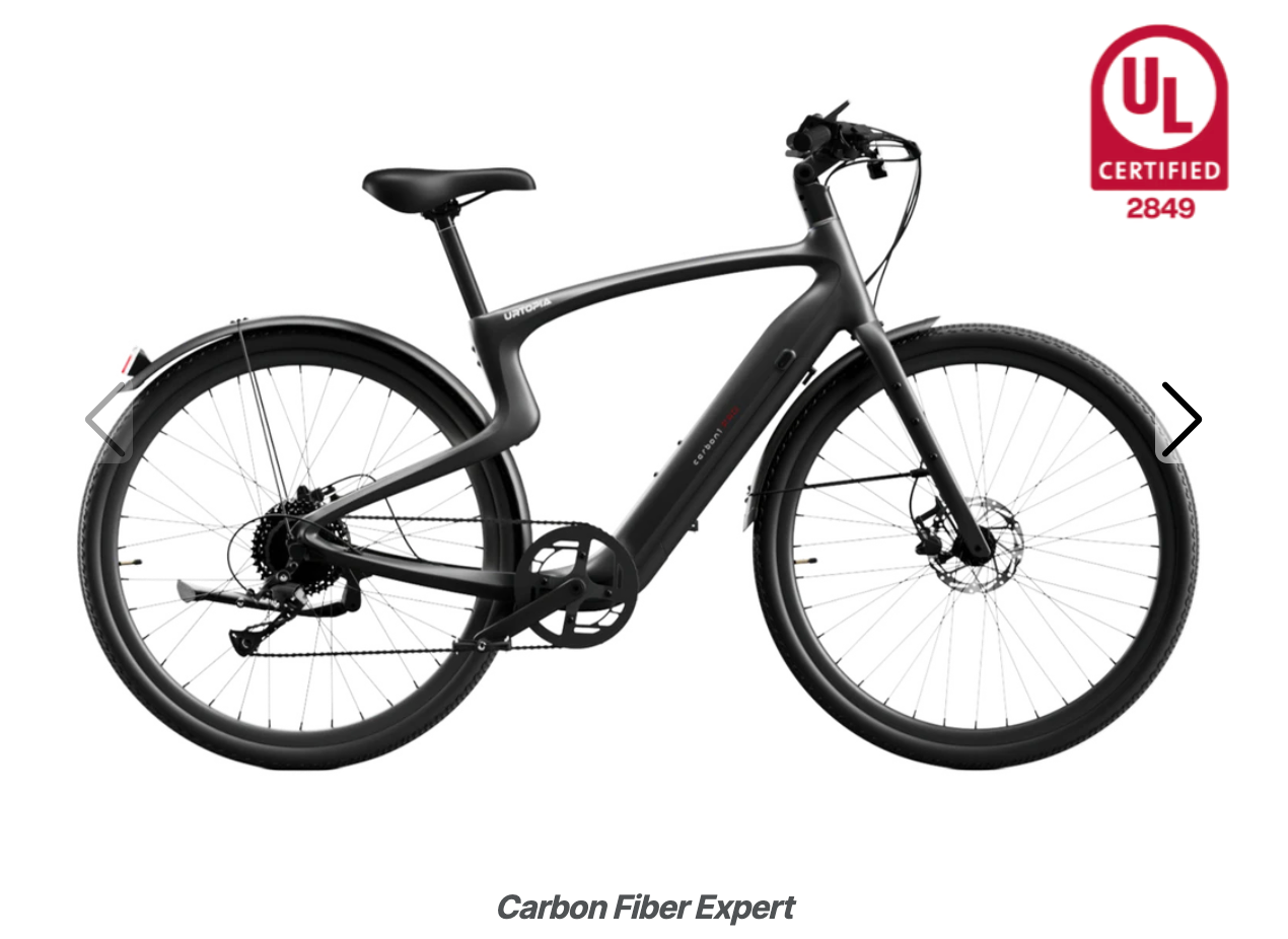 Urtopia Carbon  Classic Electric Bike BONUS