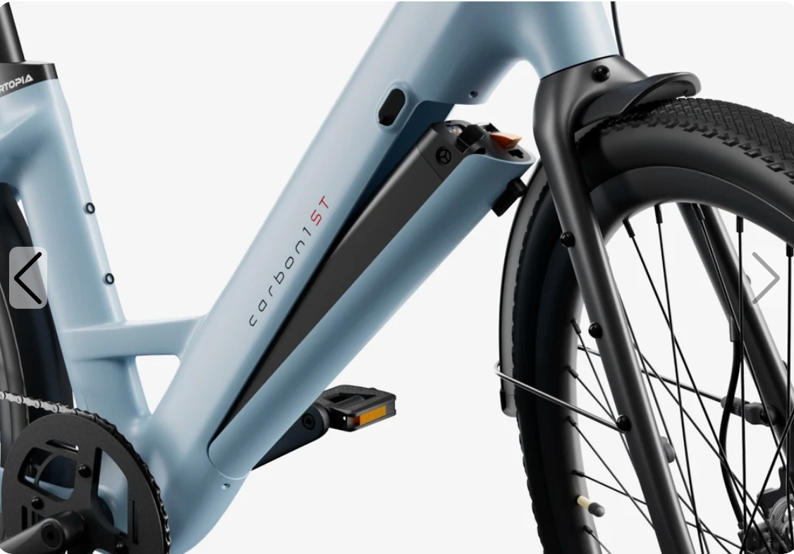 Urtopia Carbon  Classic Step Thru Electric Bike BONUS