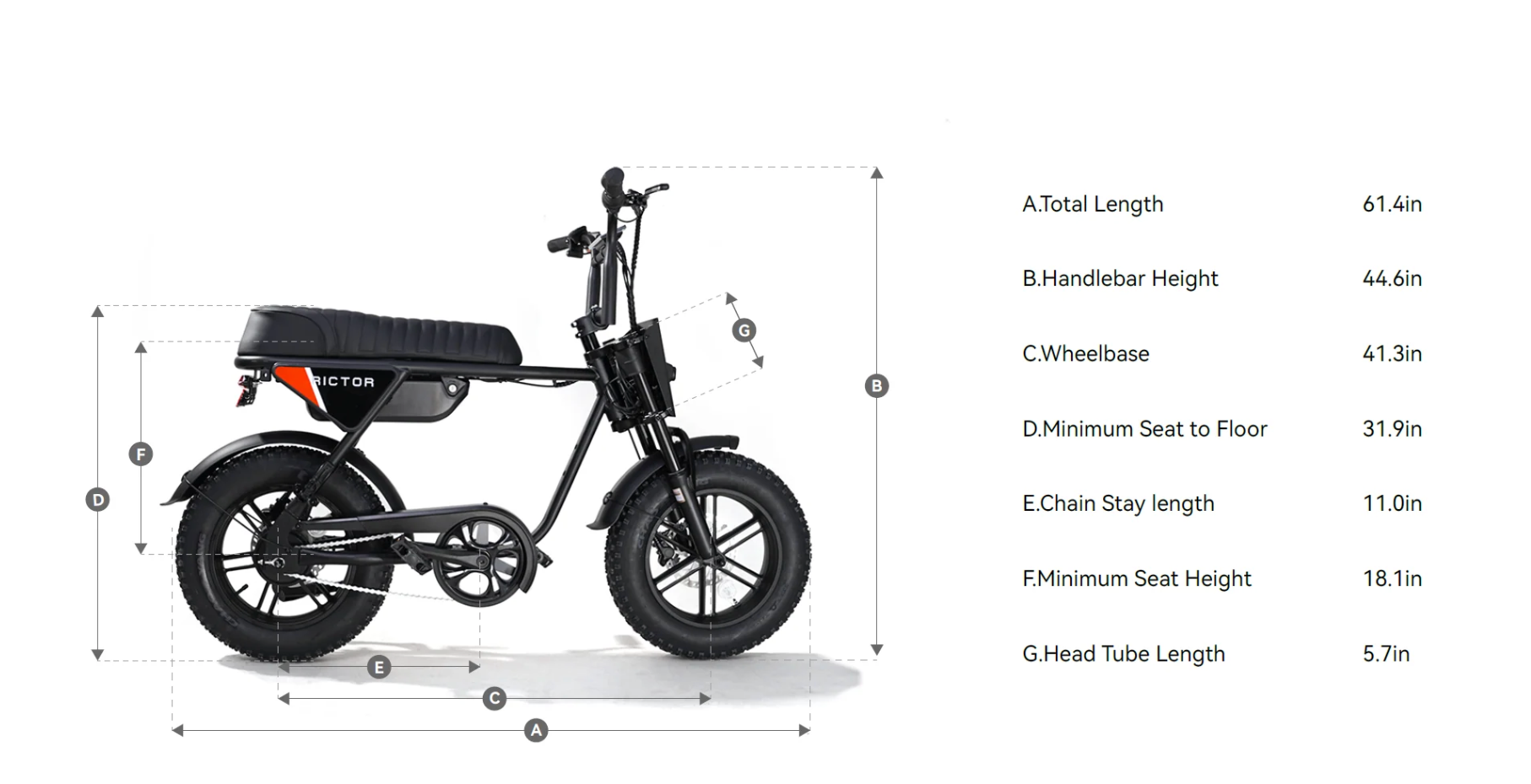 Rictor Flexx Kids Moto Electric Bike